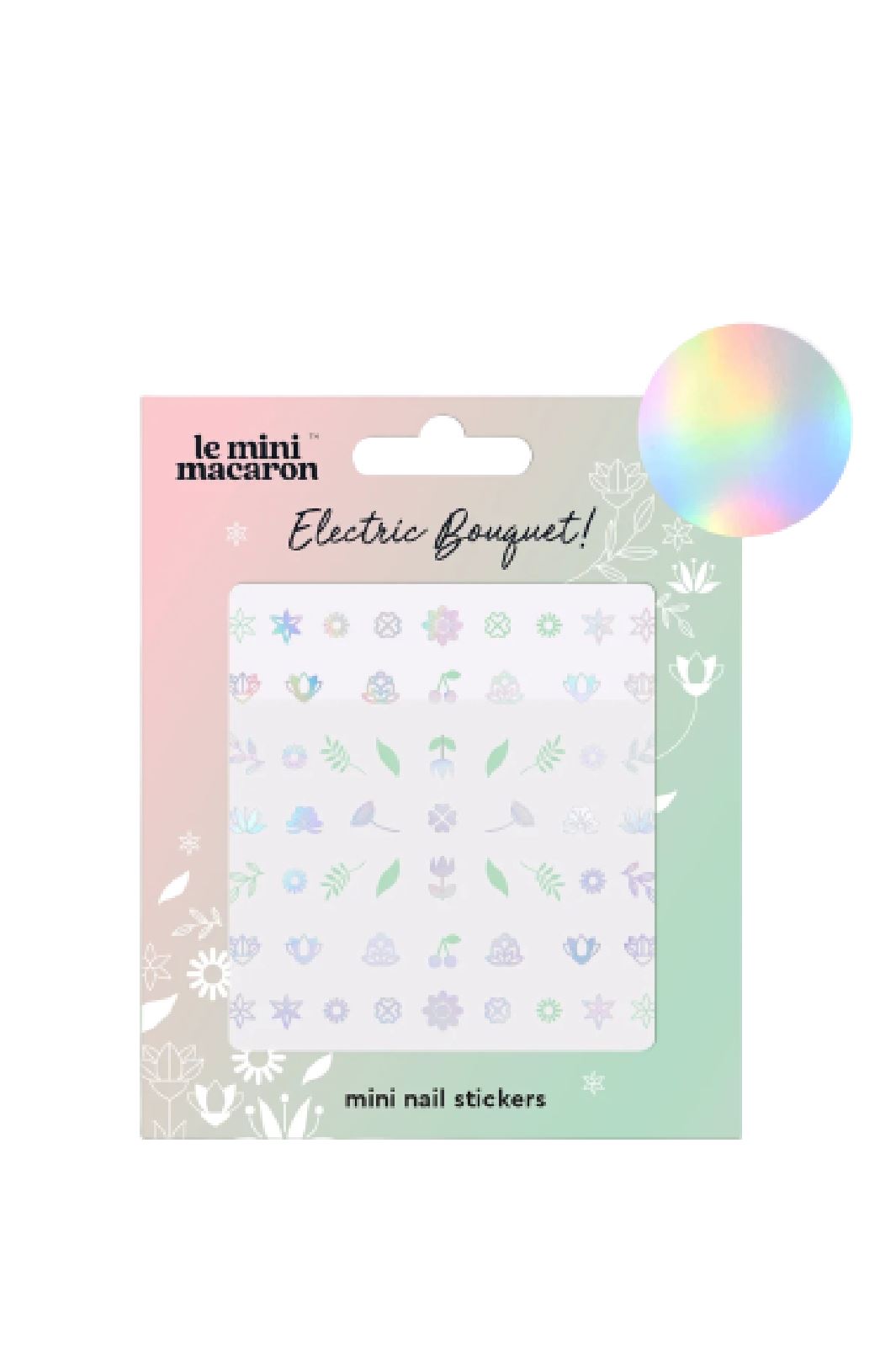 Le Mini Macaron - Mini Nail Art - Electric Bouquet Negle ting