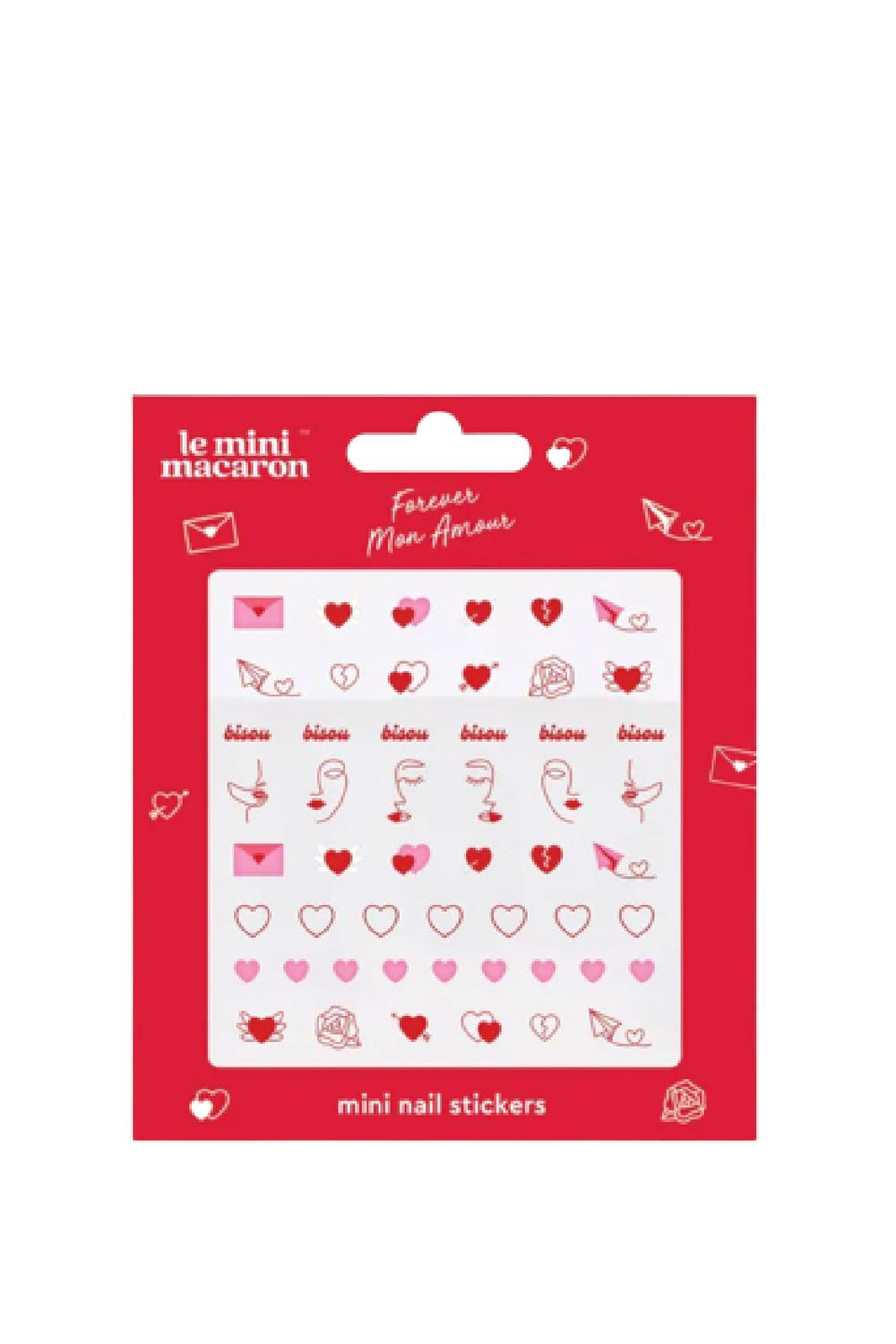 Le Mini Macaron - Mini Nail Art - Forever Mon Amour Negle ting