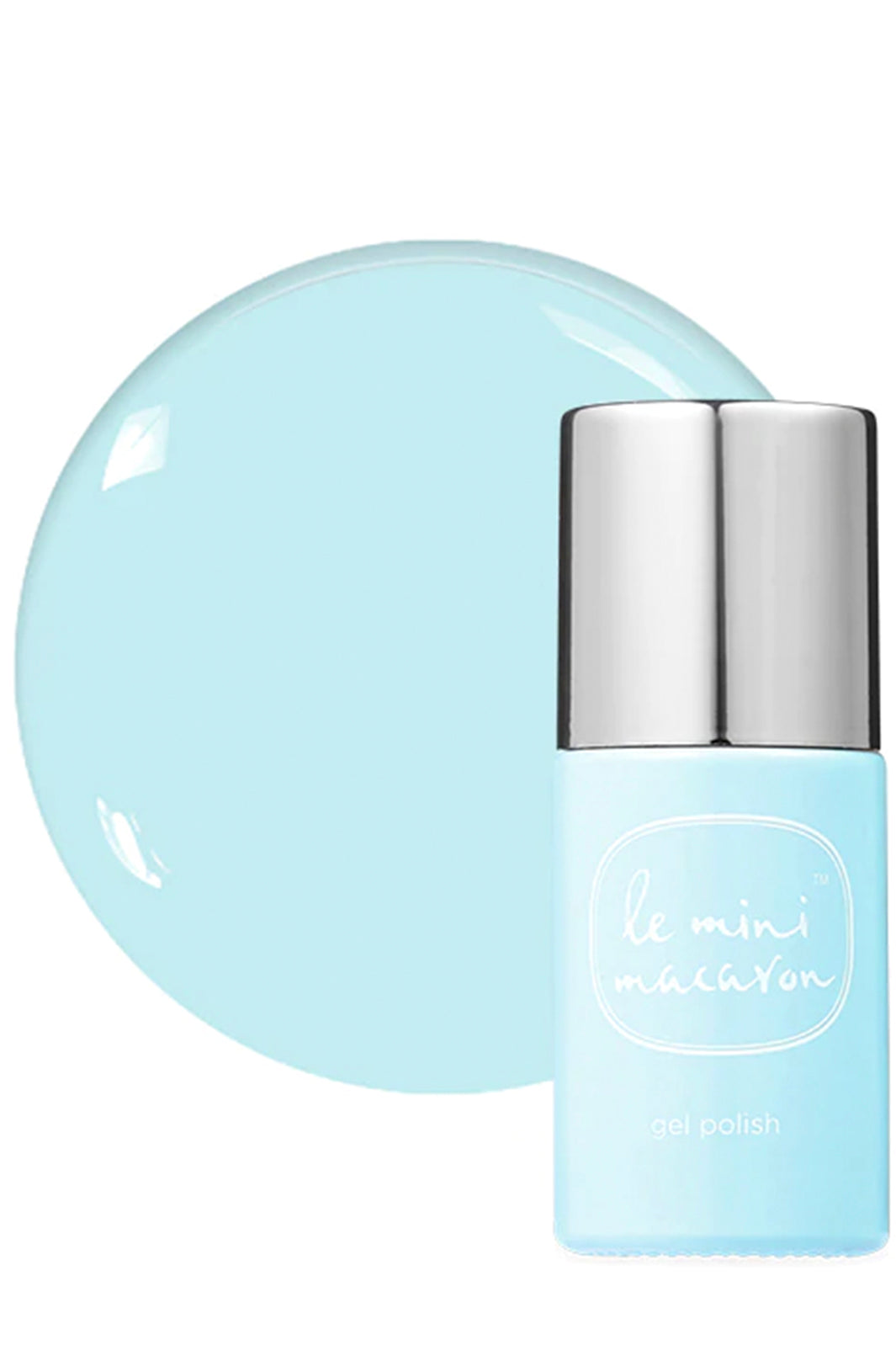 Le Mini Macaron - Neglelak Gel - Blue Vanilla Neglelak