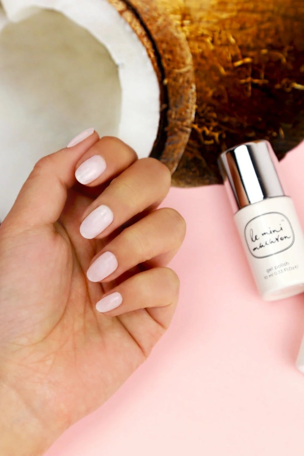 Le Mini Macaron - Neglelak Gel - Coconut Yogurt Neglelak