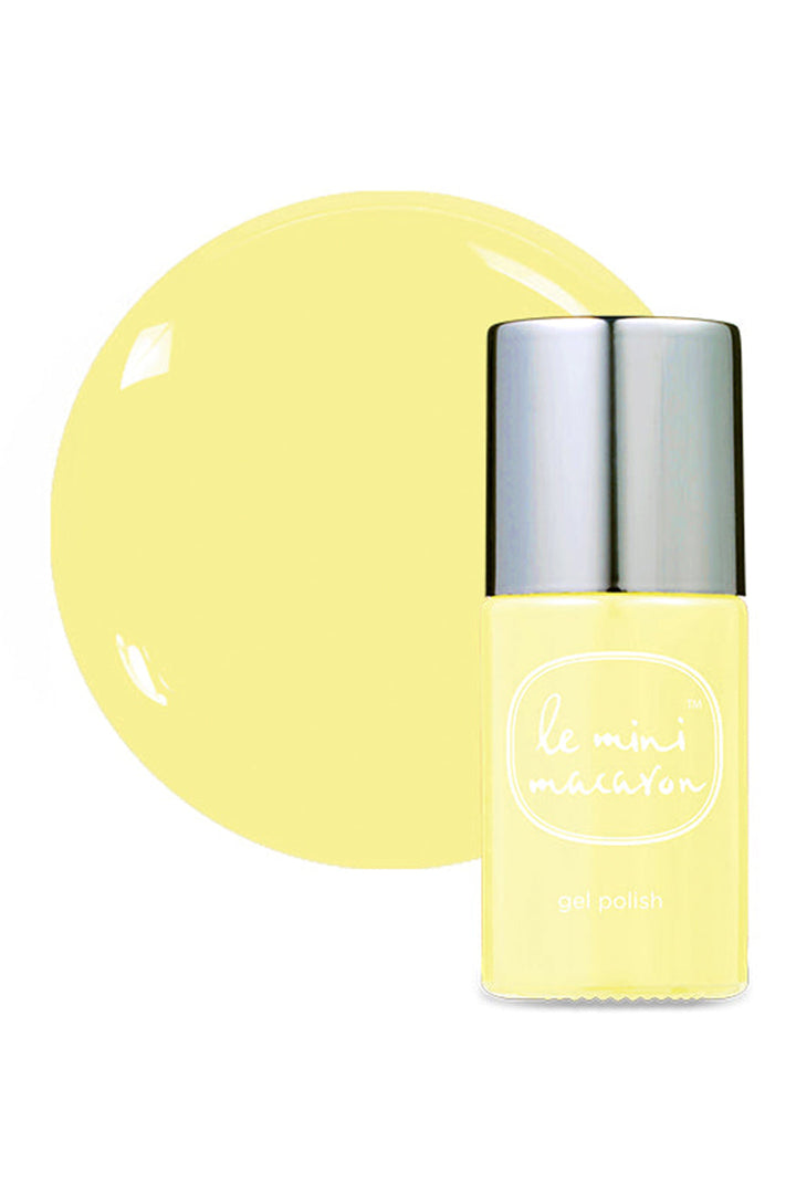 Le Mini Macaron - Neglelak Gel - Lemon Sorbet Neglelak