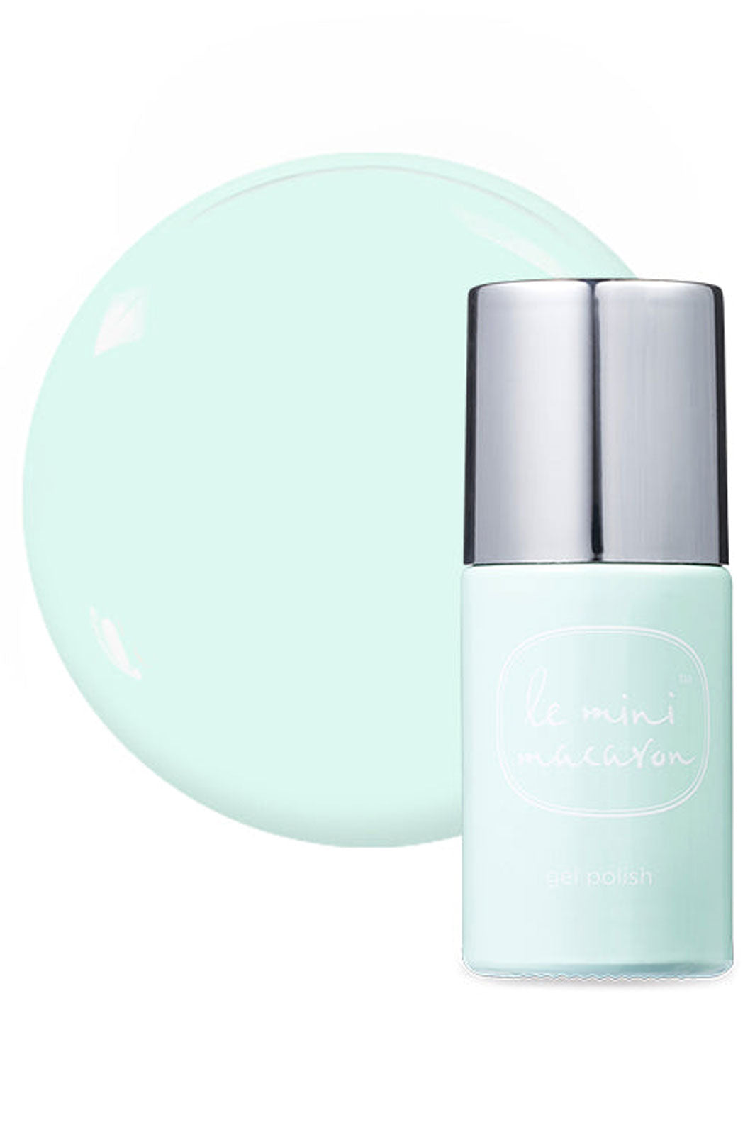 Le Mini Macaron - Neglelak Gel - Mint Chocolate Chip Neglelak