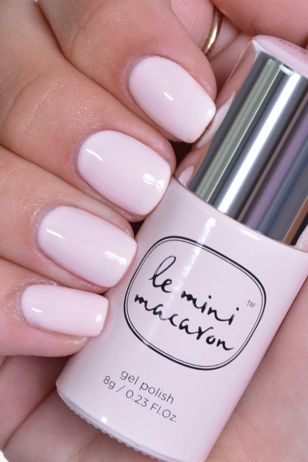 Le Mini Macaron - Neglelak Gel - Rose Glacée Neglelak