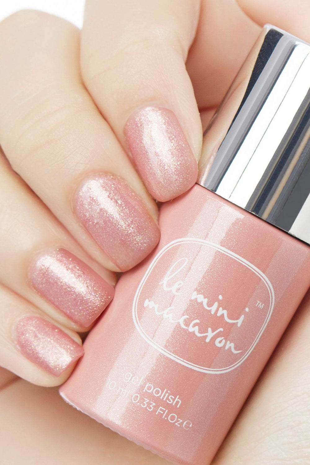 Le Mini Macaron - Neglelak Gel - Rose Gold Neglelak