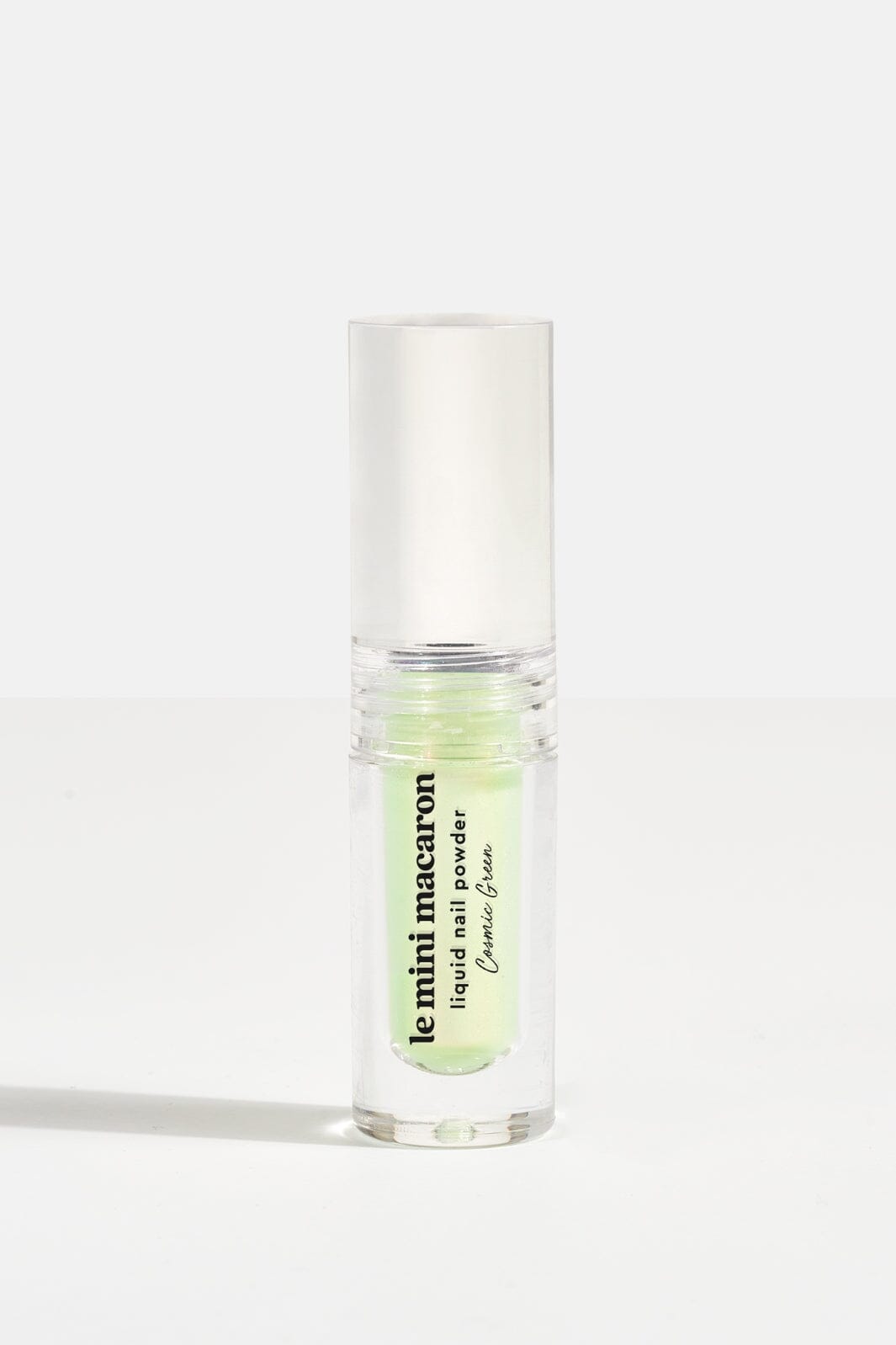 Le Mini Macaron - Stardust Liquid Nail Powder - Cosmic Green Neglelak