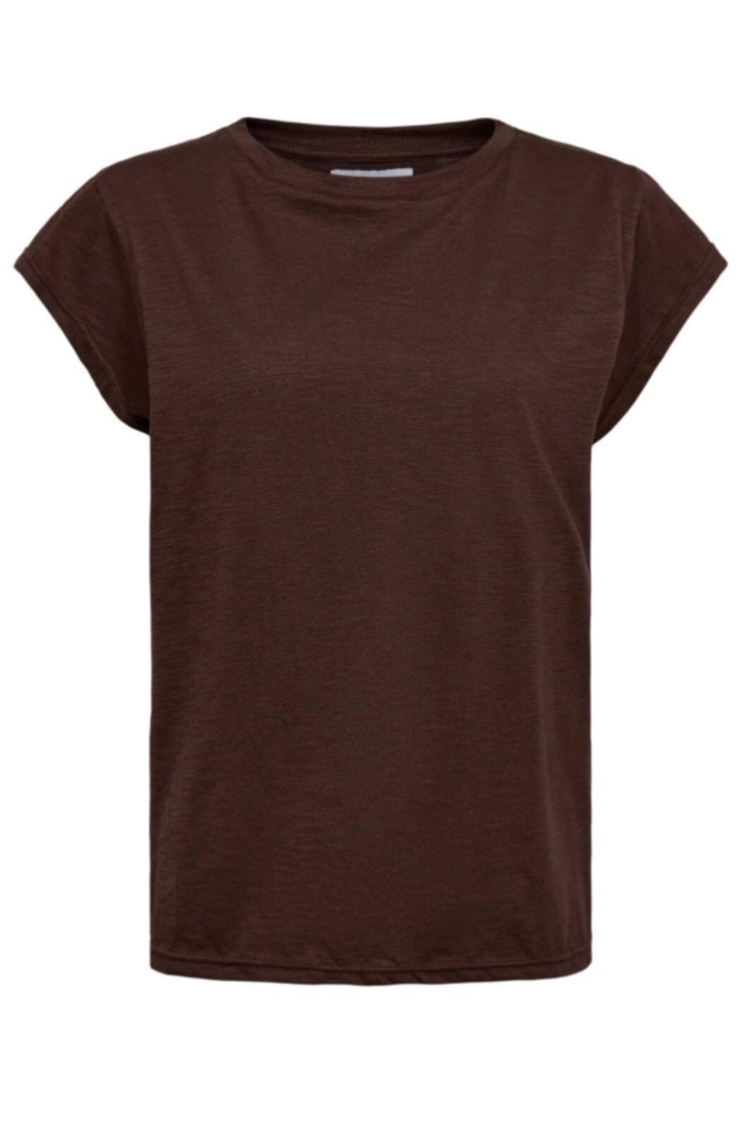 Liberte - Ulla-Tshirt - Dark Brown T-shirts