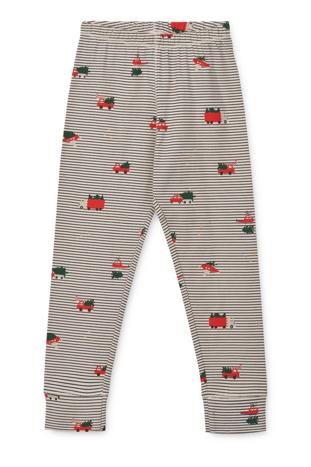 Liewood - Wilhelm Printed Pyjamas Set LW19854 - Holiday vehicle / Stripe navy