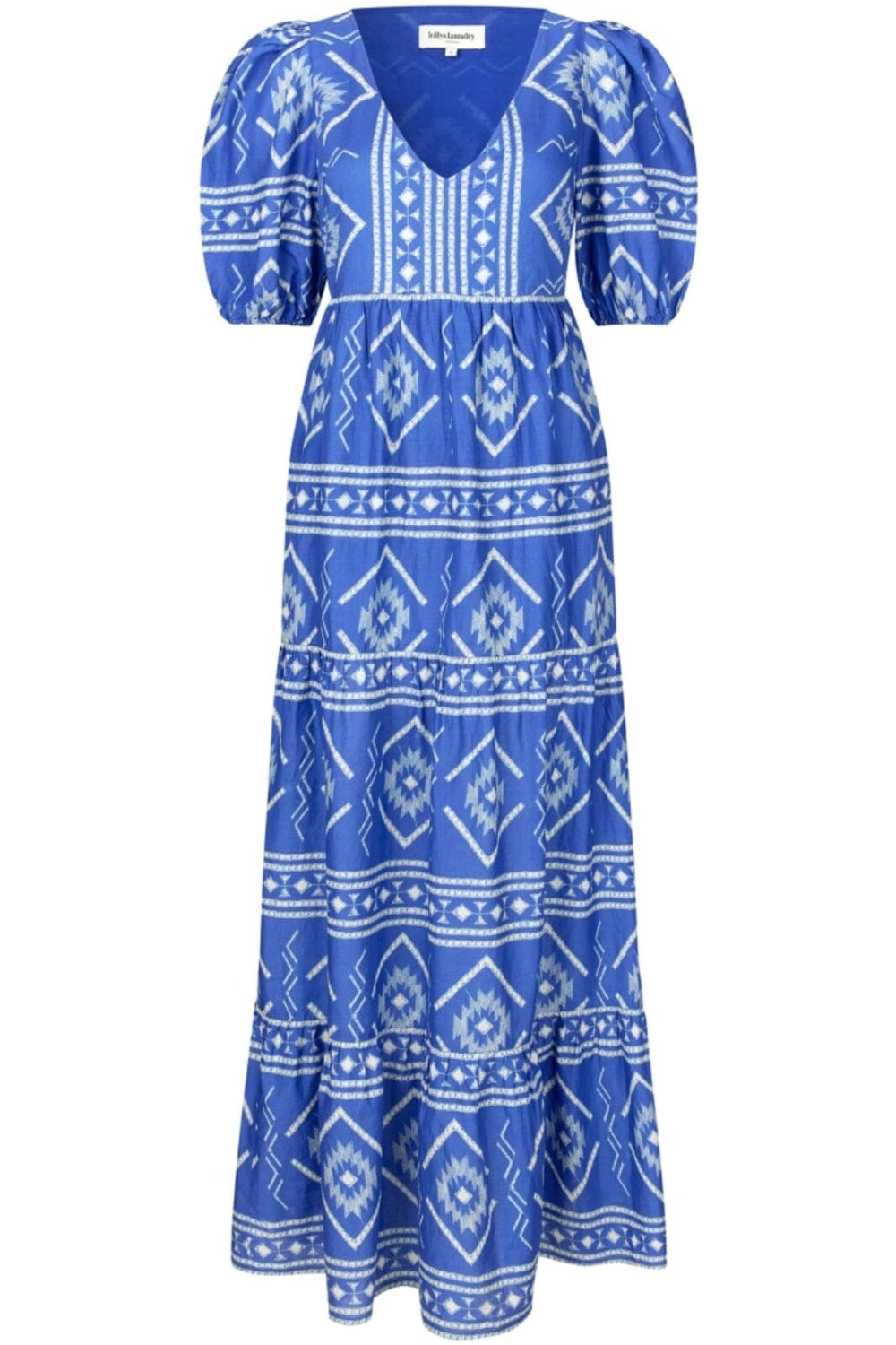 Lollys Laundry - GamboLL Maxi Dress SS - 20 Blue Kjoler