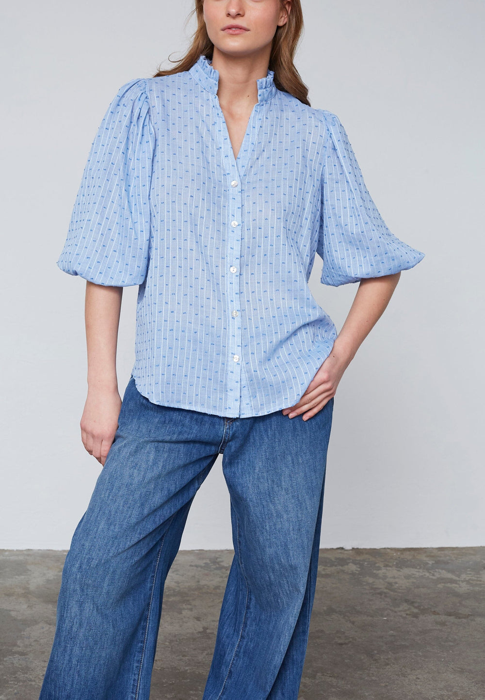 Love & Divine - Love456-7 18851 - 402 - Blue Dot Skjorter