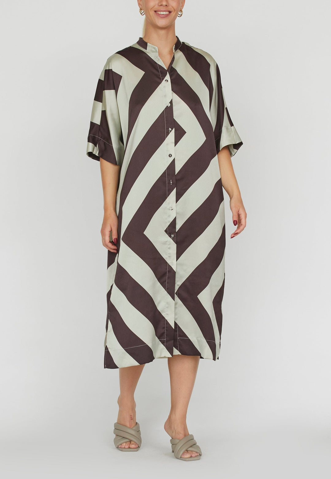 Love & Divine - Love972-4 - 804 Raisin/Bamboo Kjoler