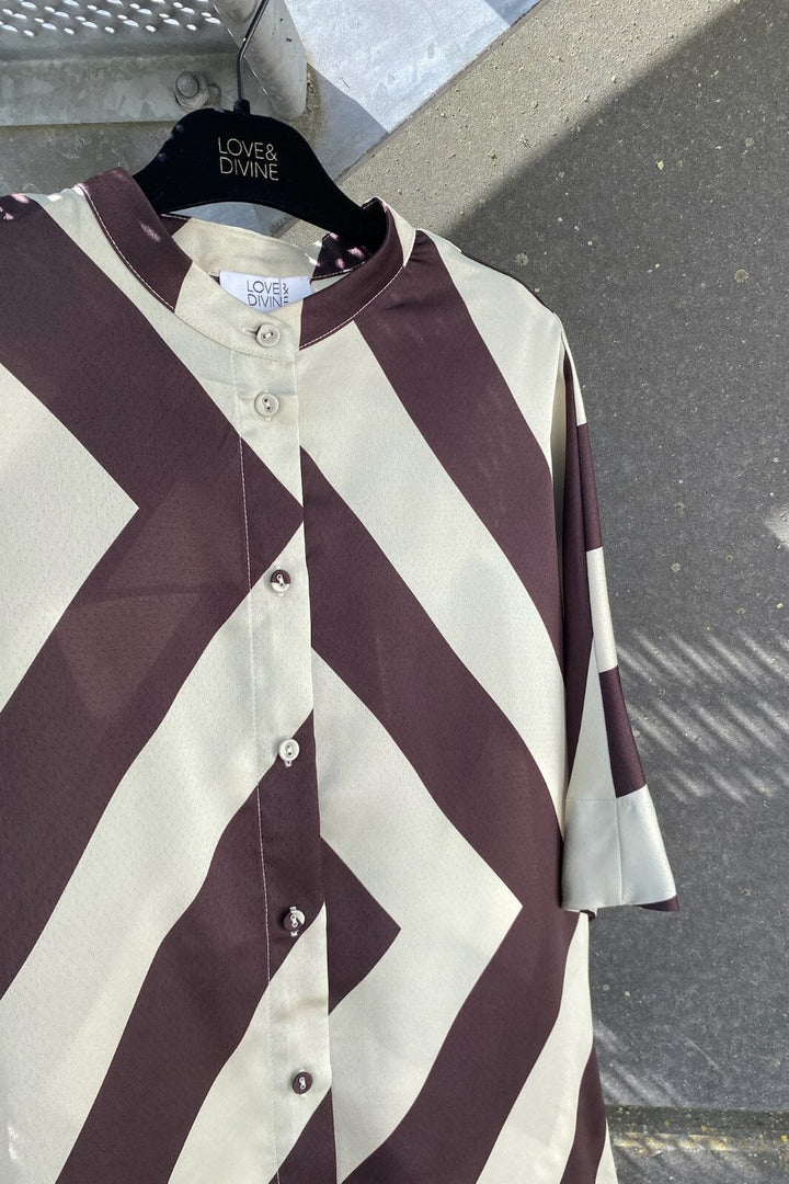 Love & Divine - Love972-4 - 804 Raisin/Bamboo Kjoler