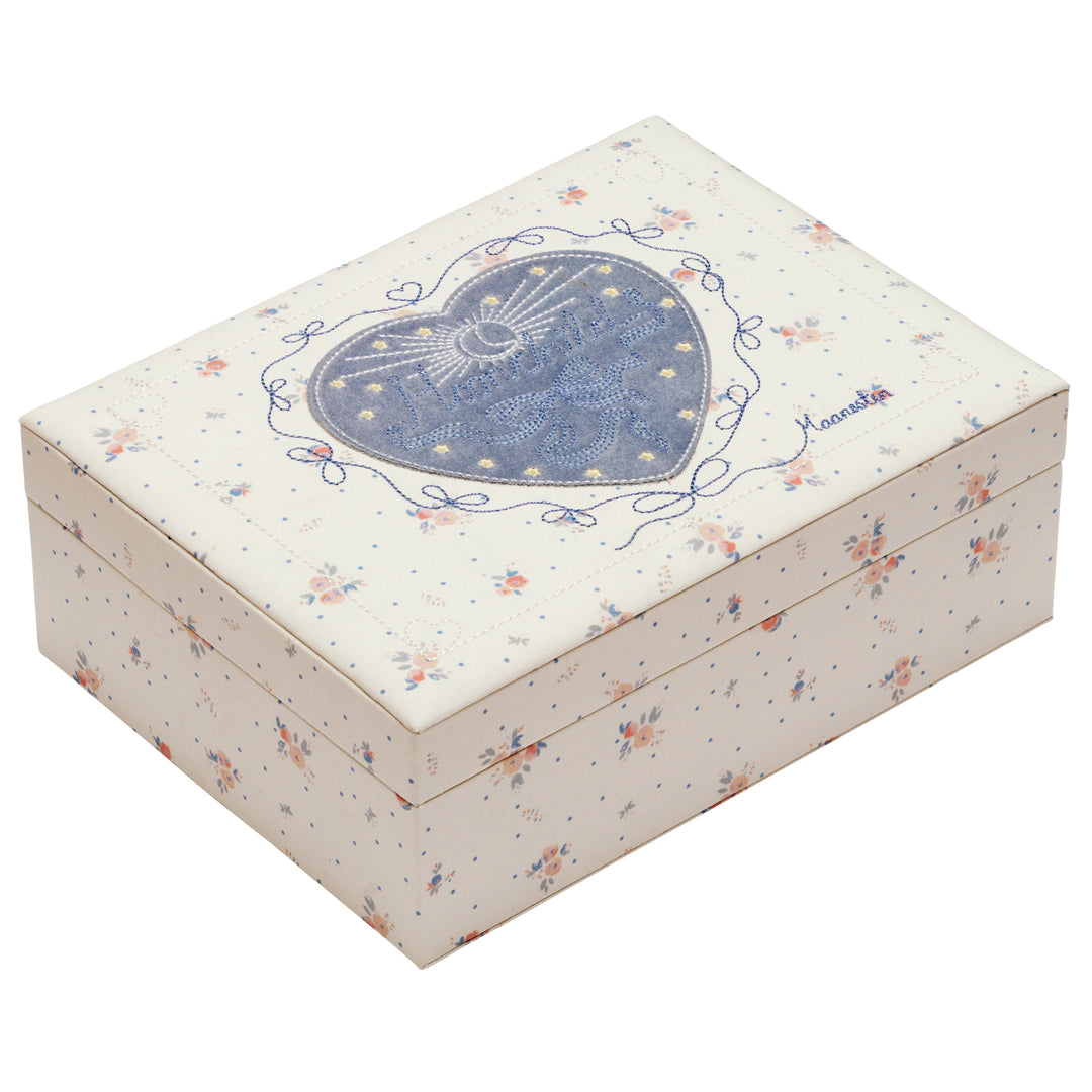 Maanesten - Margaret Jewelry Box 4191 - Sky Blue Accessories