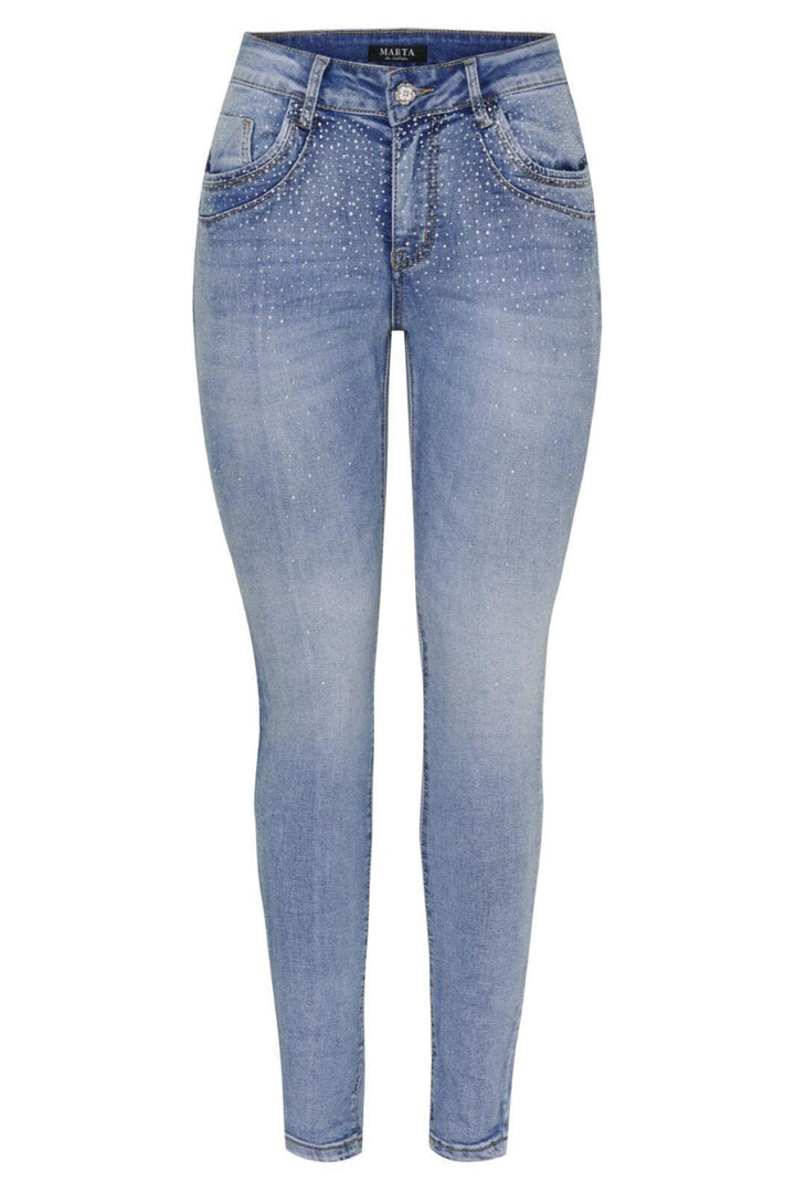 Marta Du Chateau - Emma 2606 Jeans - Dark Blue Denim Jeans
