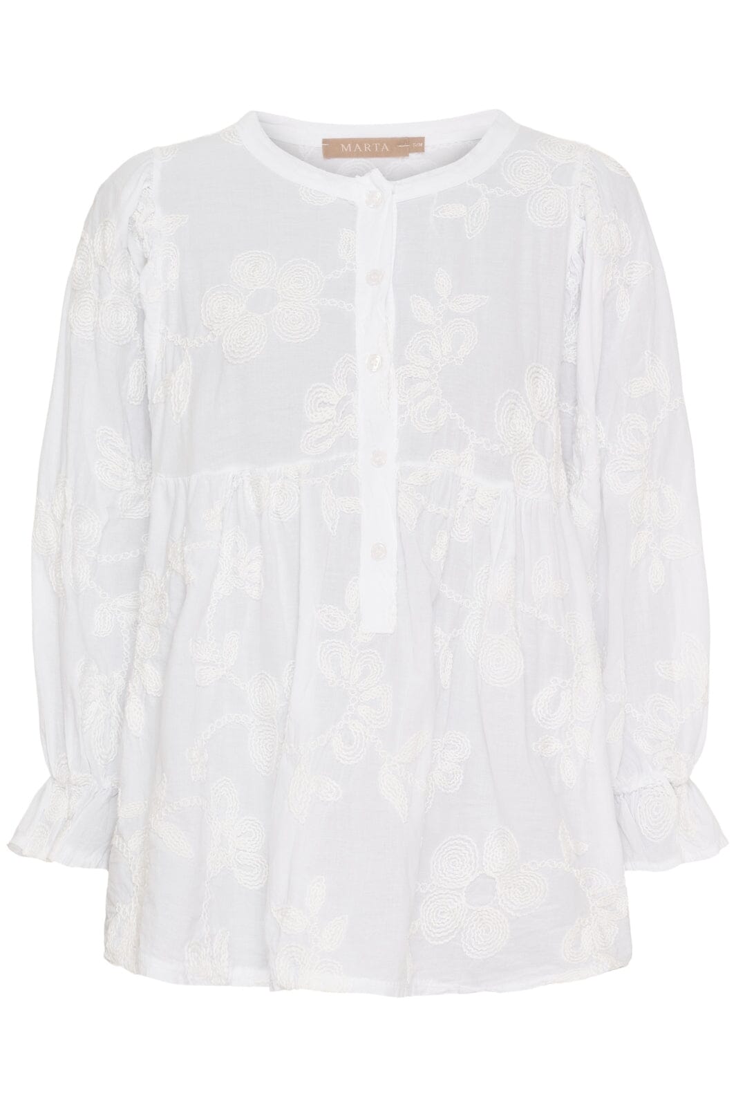 Marta Du Chateau - Mdcanastasia Shirt 7005 - White Skjorter
