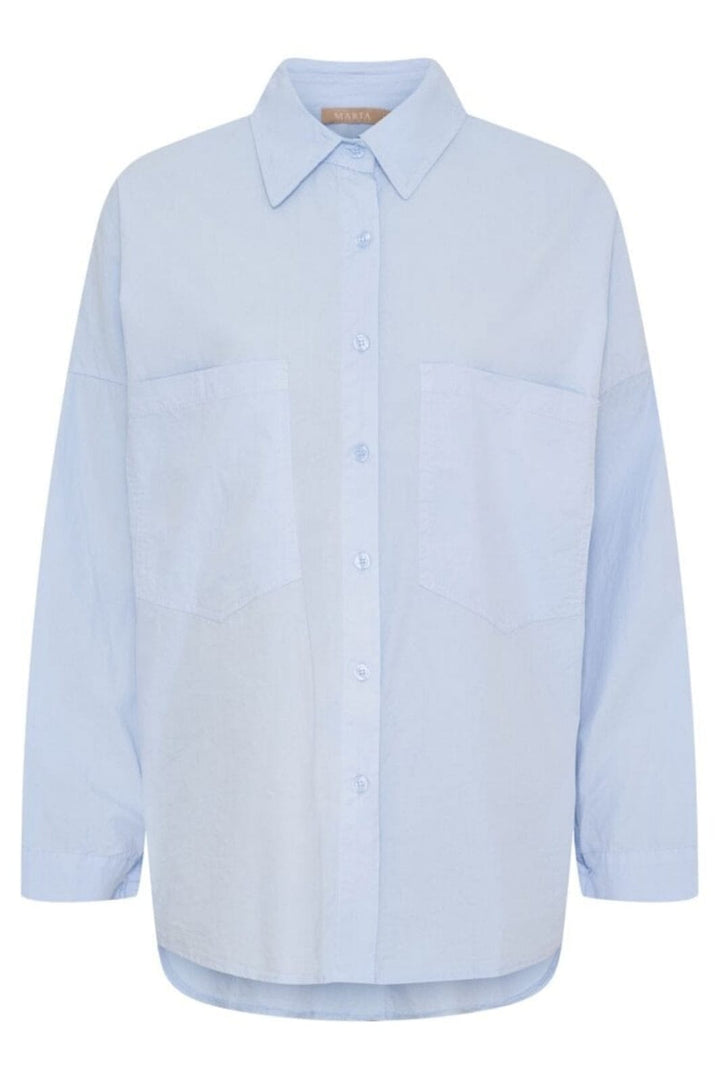 Marta Du Chateau - Mdccecile Shirt 85530- - Sky5437 Skjorter