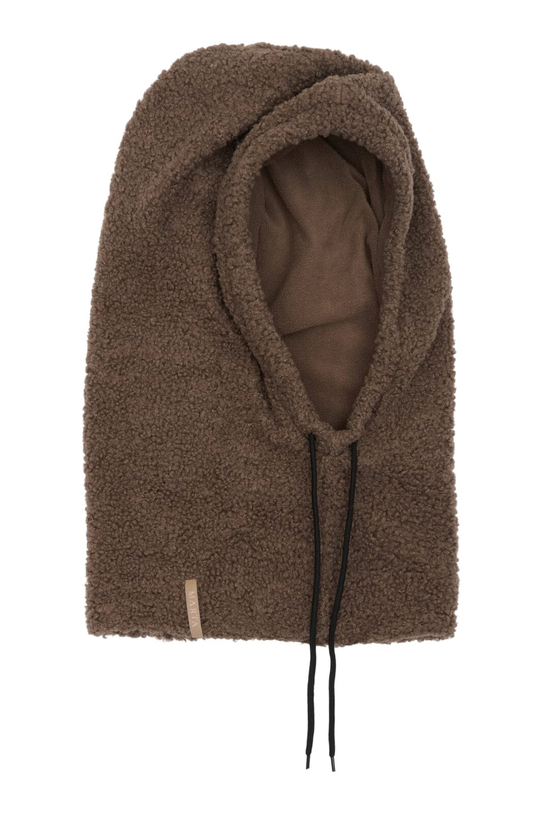 Marta Du Chateau - Mdccleore Teddy Balaclava 172-1400-A - Brown Tørklæder