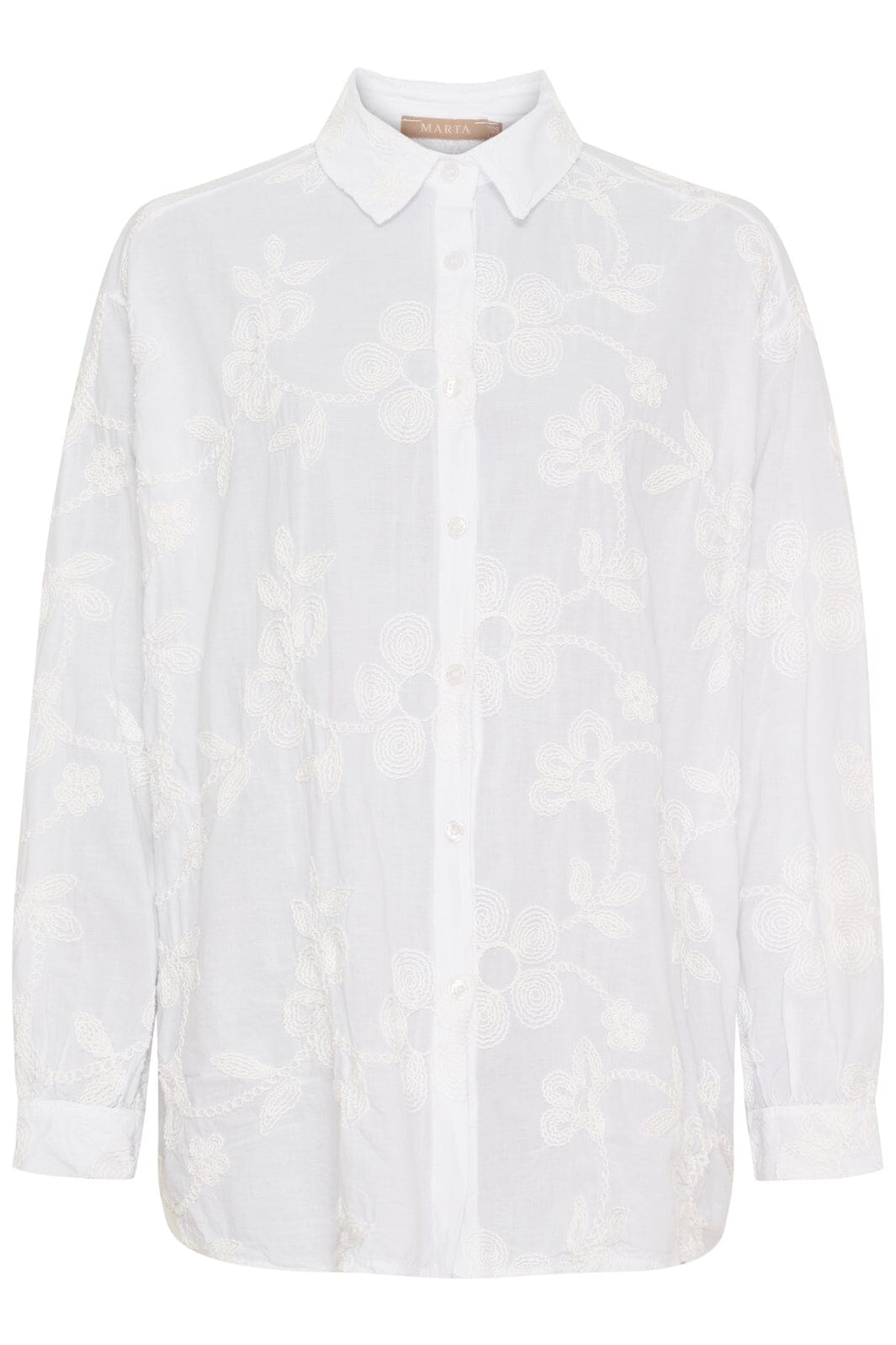 Marta Du Chateau - Mdcdiana Shirt 7070 - White Skjorter