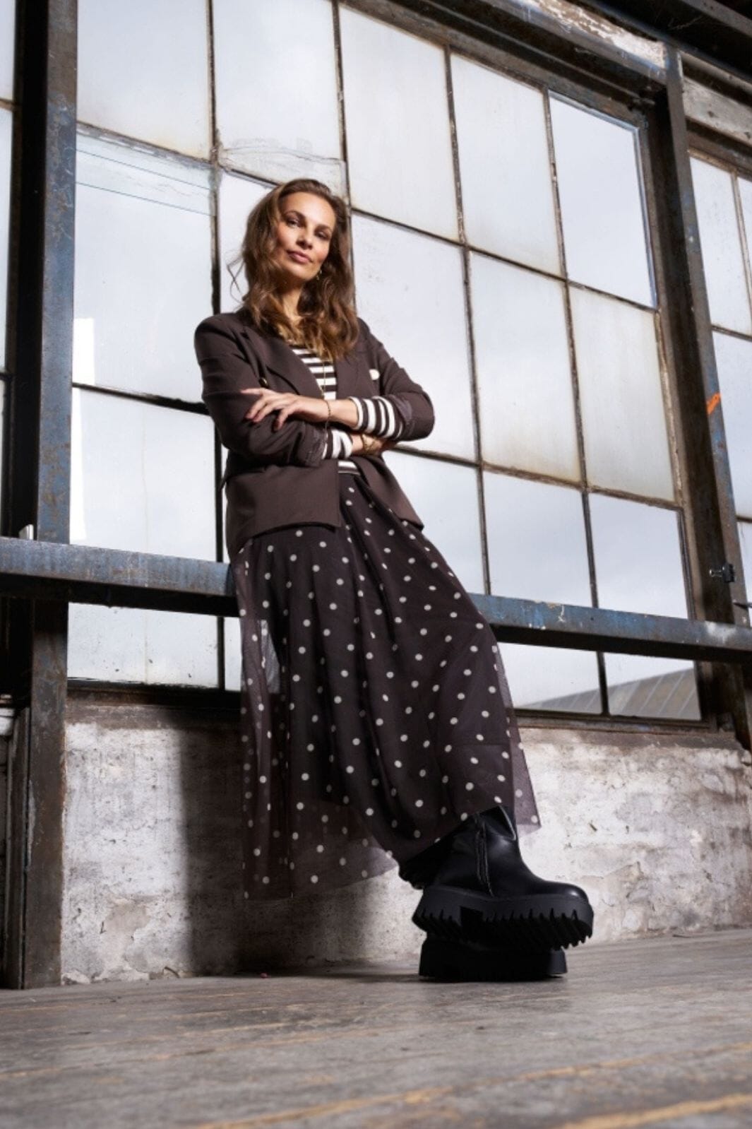 Marta Du Chateau - Mdcimani Skirt 37106 - Moro Dot Nederdele