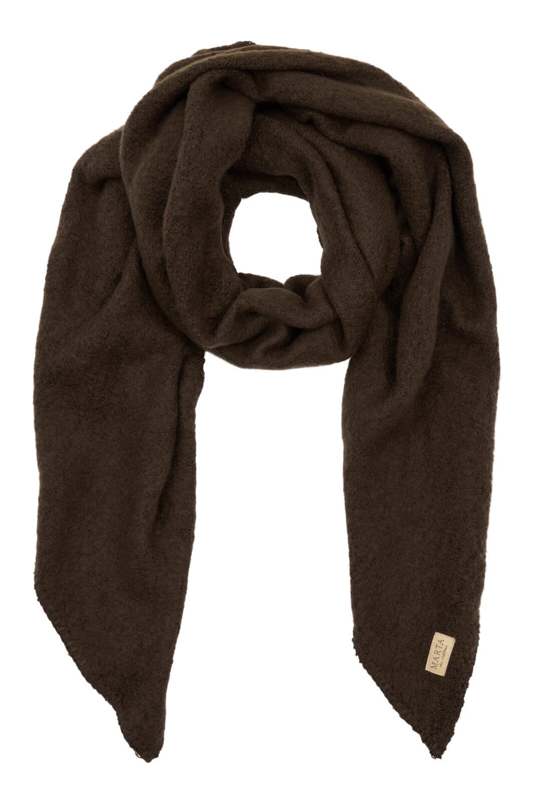 Marta Du Chateau - Scarf - 194007 Brown Tørklæder