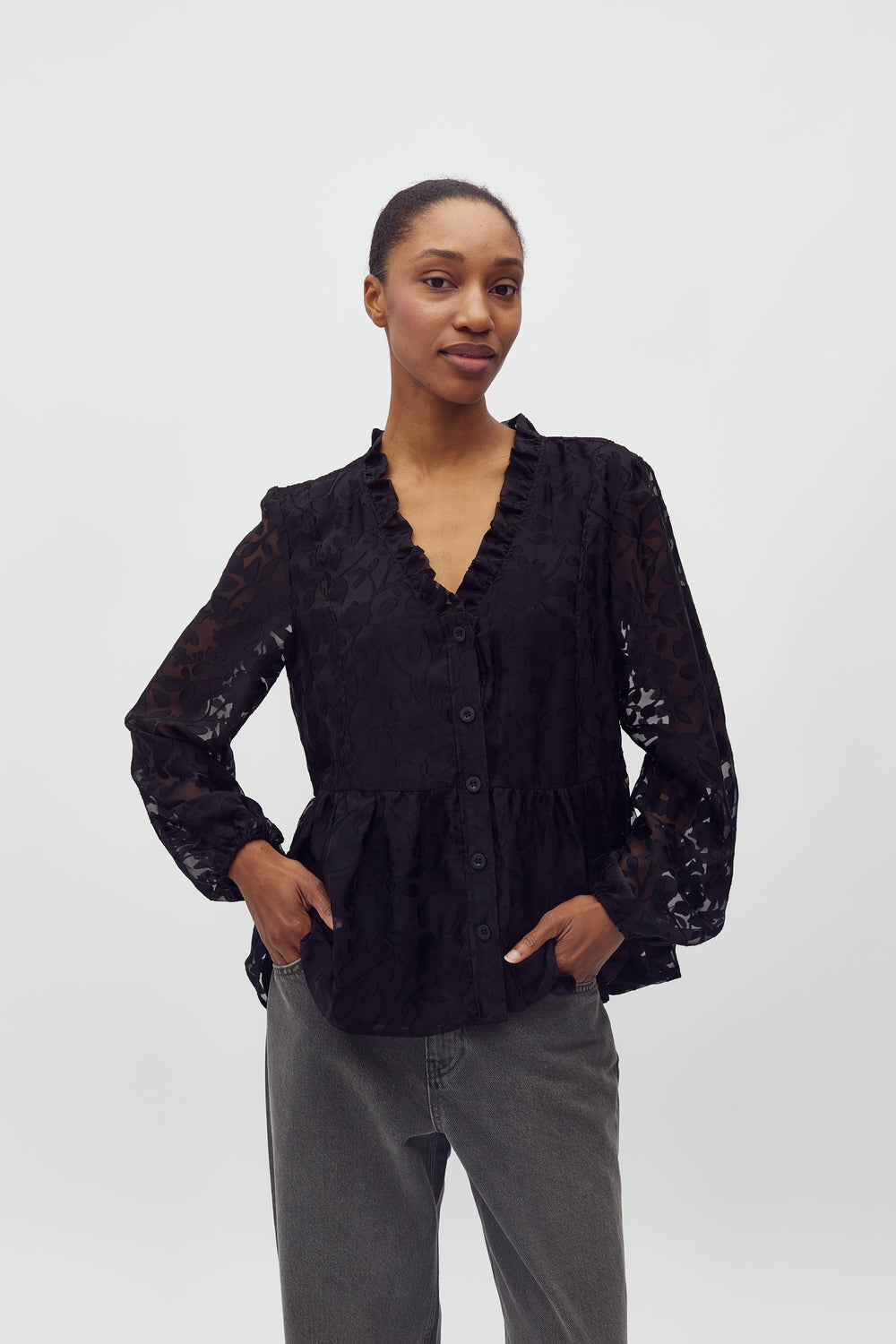 MbyM - Gorgia-M 63040692 - 880 - Black Skjorter