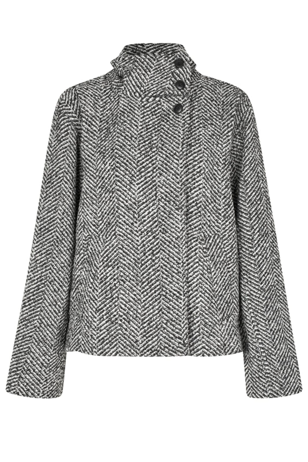 MbyM - Makaia-M - Q53 Grey Herringbone Jakker