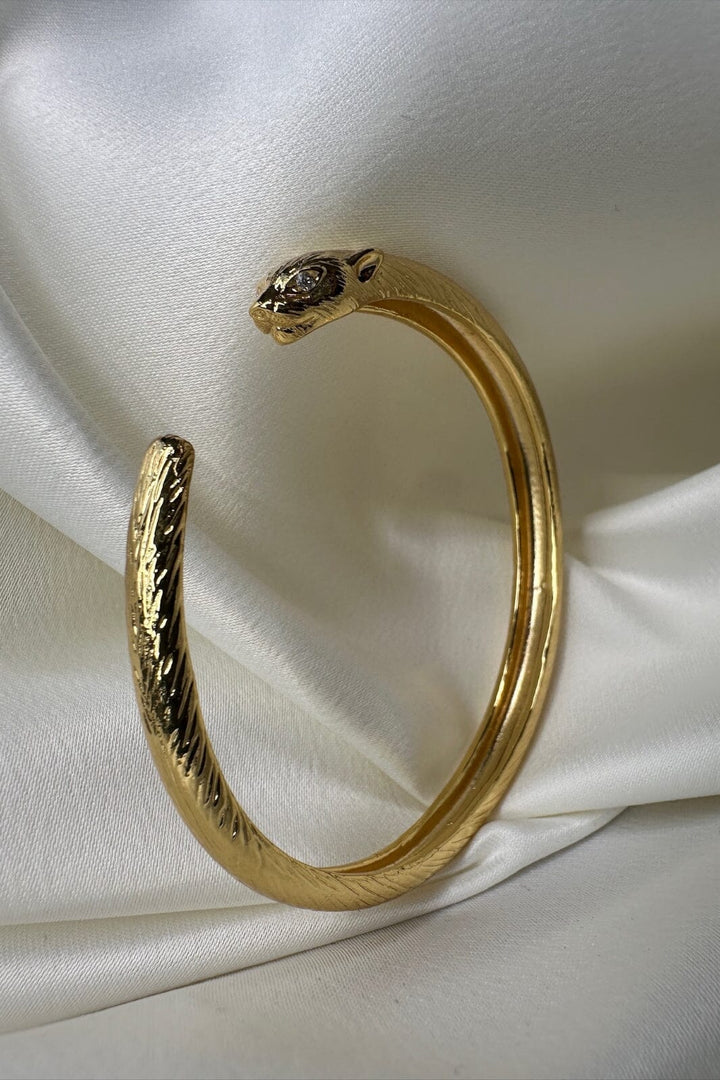 Mellow Moon - Leopard Love Bracelate - Forgyldt Armbånd