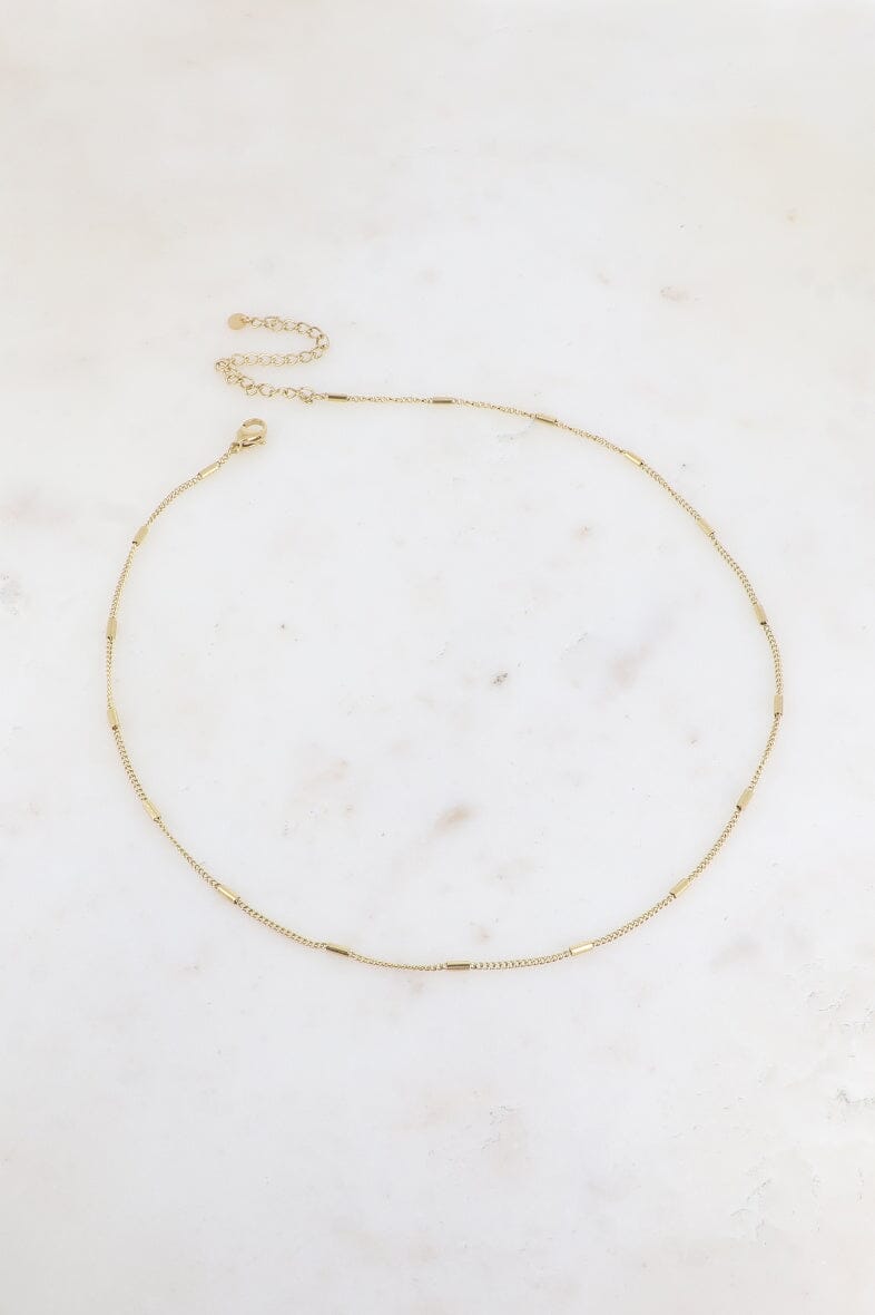 Mellow Moon - Necklace BS1631X0350 - Forgyldt Halskæder