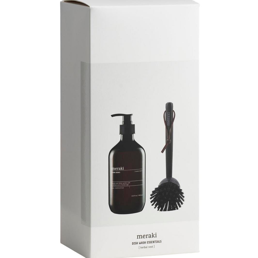 Meraki - Gaveæske, Herbal nest, Dish wash essentials, Hvid