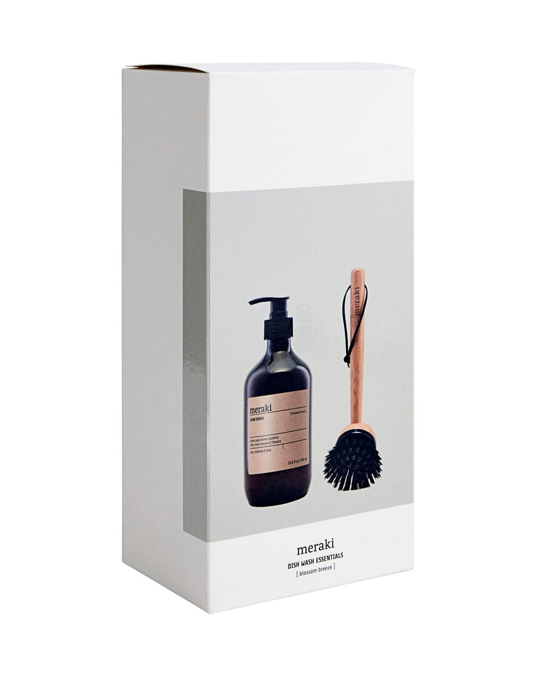 Meraki - Gift box - Blossom breeze - Dish wash essentials - White Køkkentilbehør