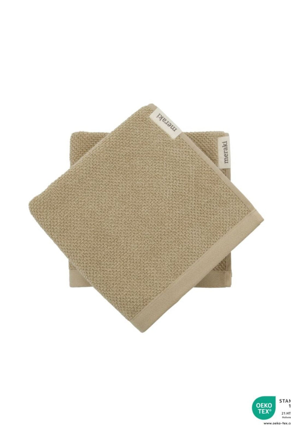 Meraki - Håndklæde, Solid, 50 x 100, Safari Håndklæder