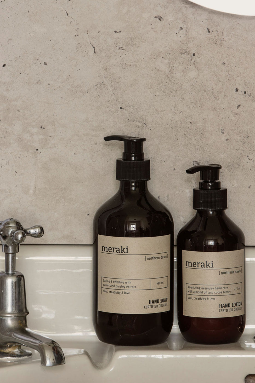 Meraki - Håndsæbe Northern Dawn - 490 ml Håndsæbe