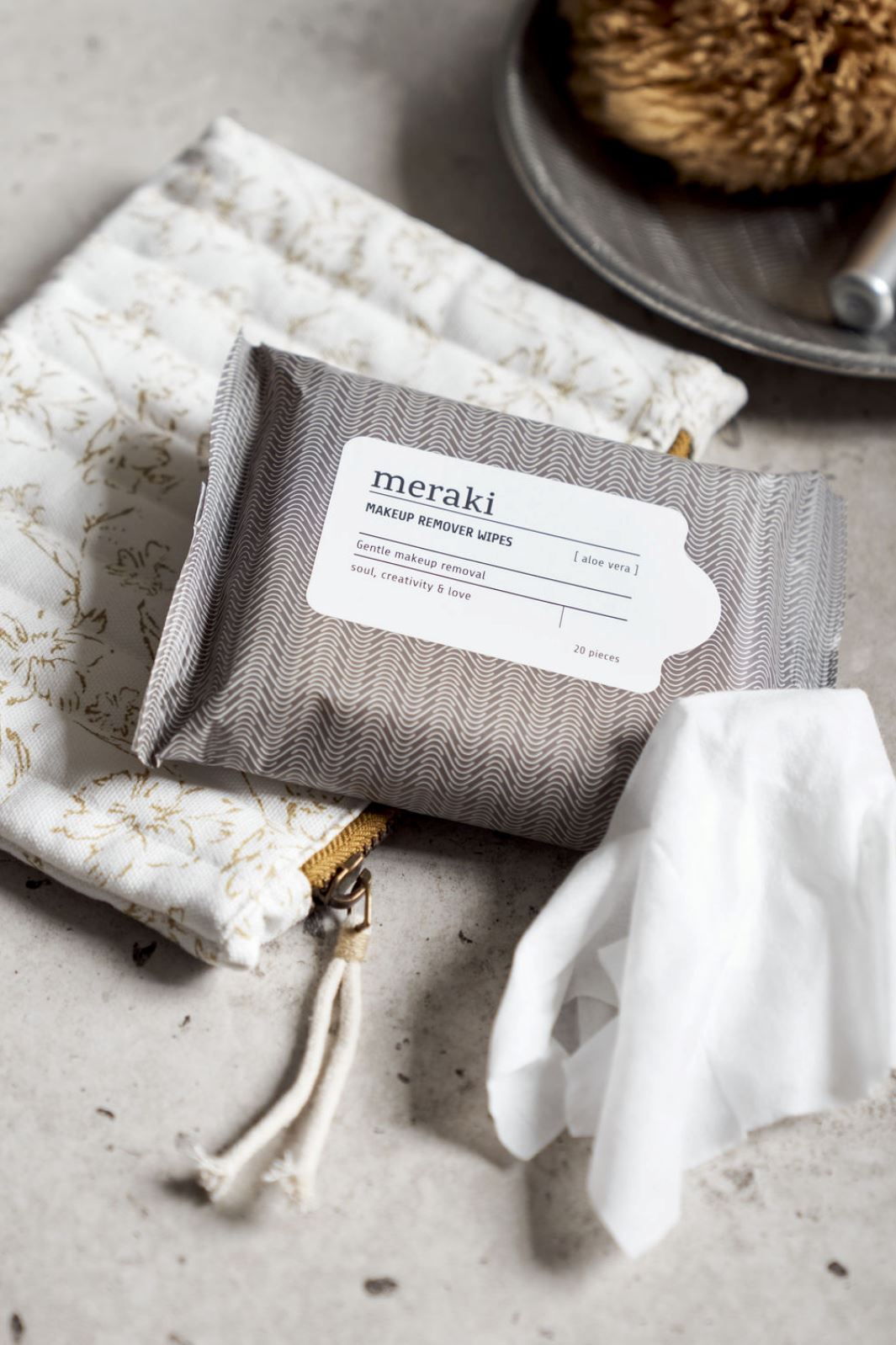 Meraki - Makeup Remover Wipes - Aloe Vera Makeup fjerner