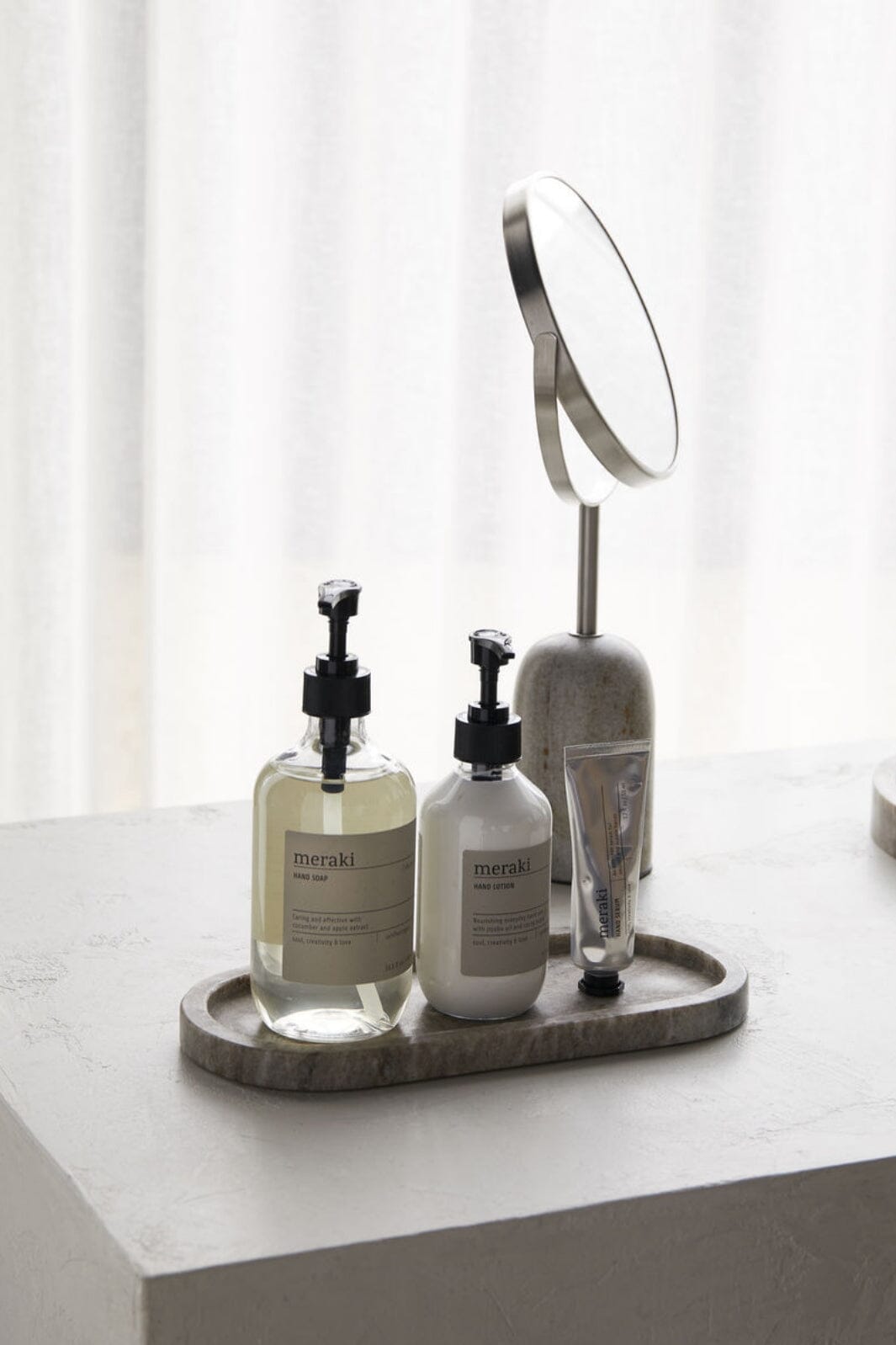 Meraki - Tray - MKMarble - Beige Interiør