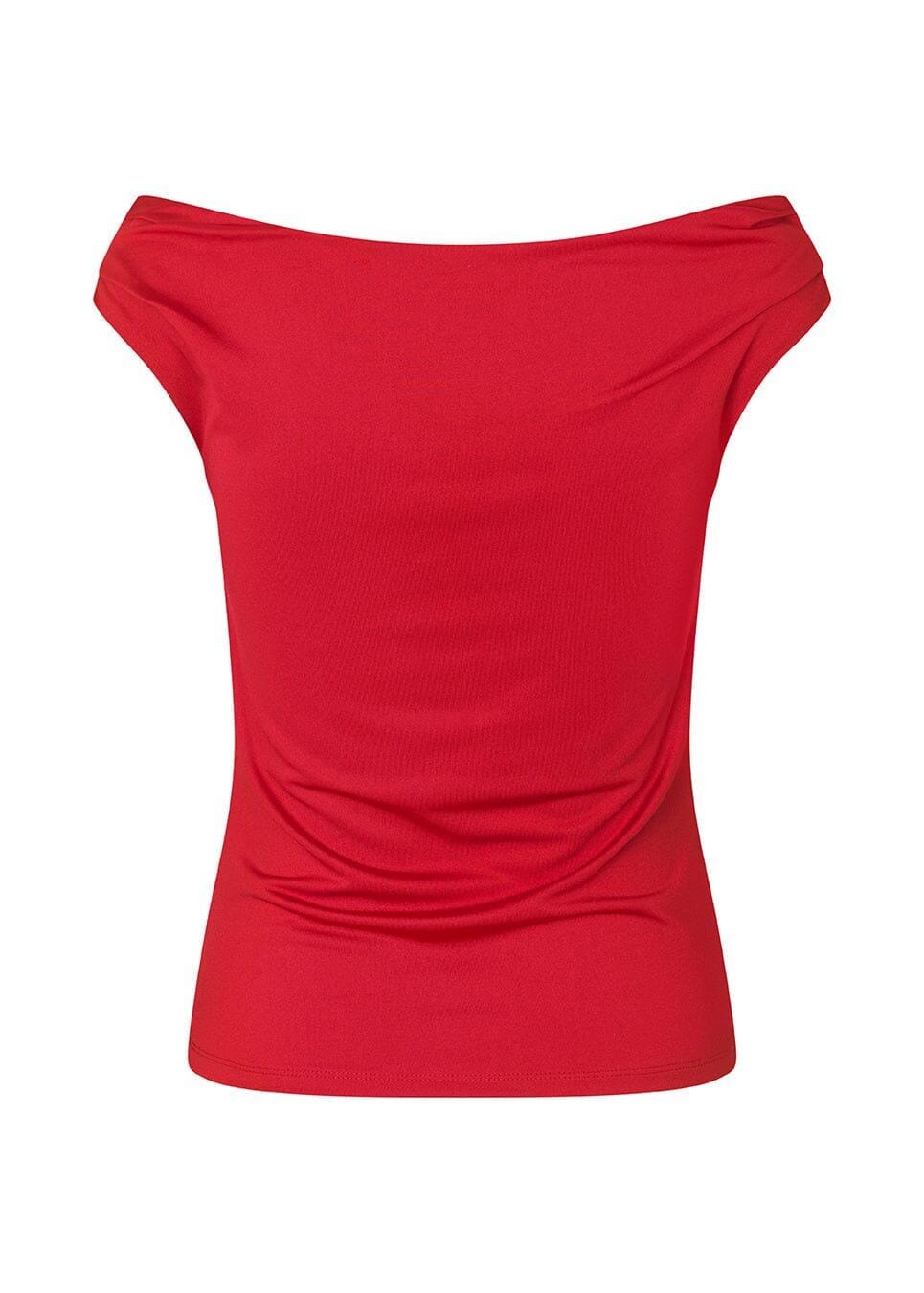 Modström - Himamd Off-Shoulder Top 57928 - 1175 - Racing Red