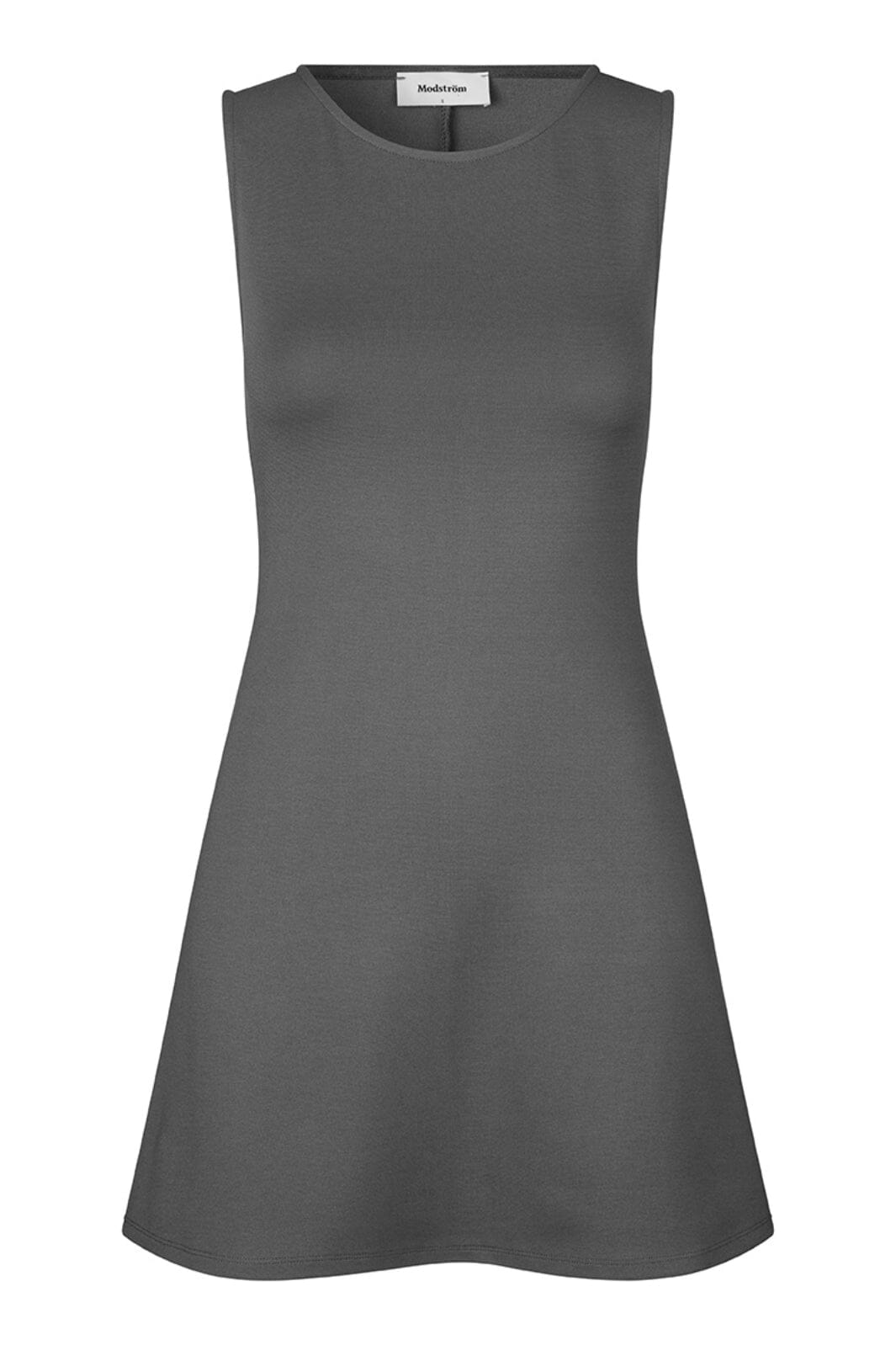 Modström - Josefinemd Tank Flare Dress 57086 - 7765 - Rainy Grey Kjoler