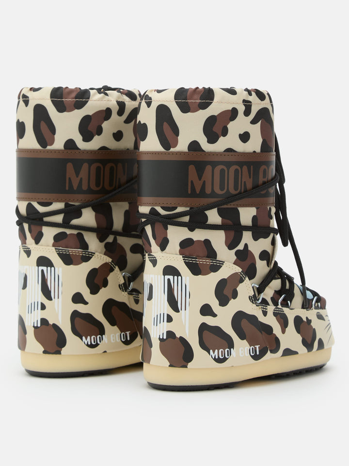 Moon Boot - Mb Icon Animal Jr80D3400300 - V010 Leopard Støvler