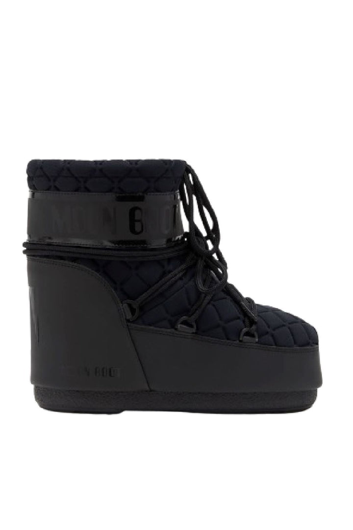 Moon Boot - Mb Icon Low Quilt - N001 Black Støvler