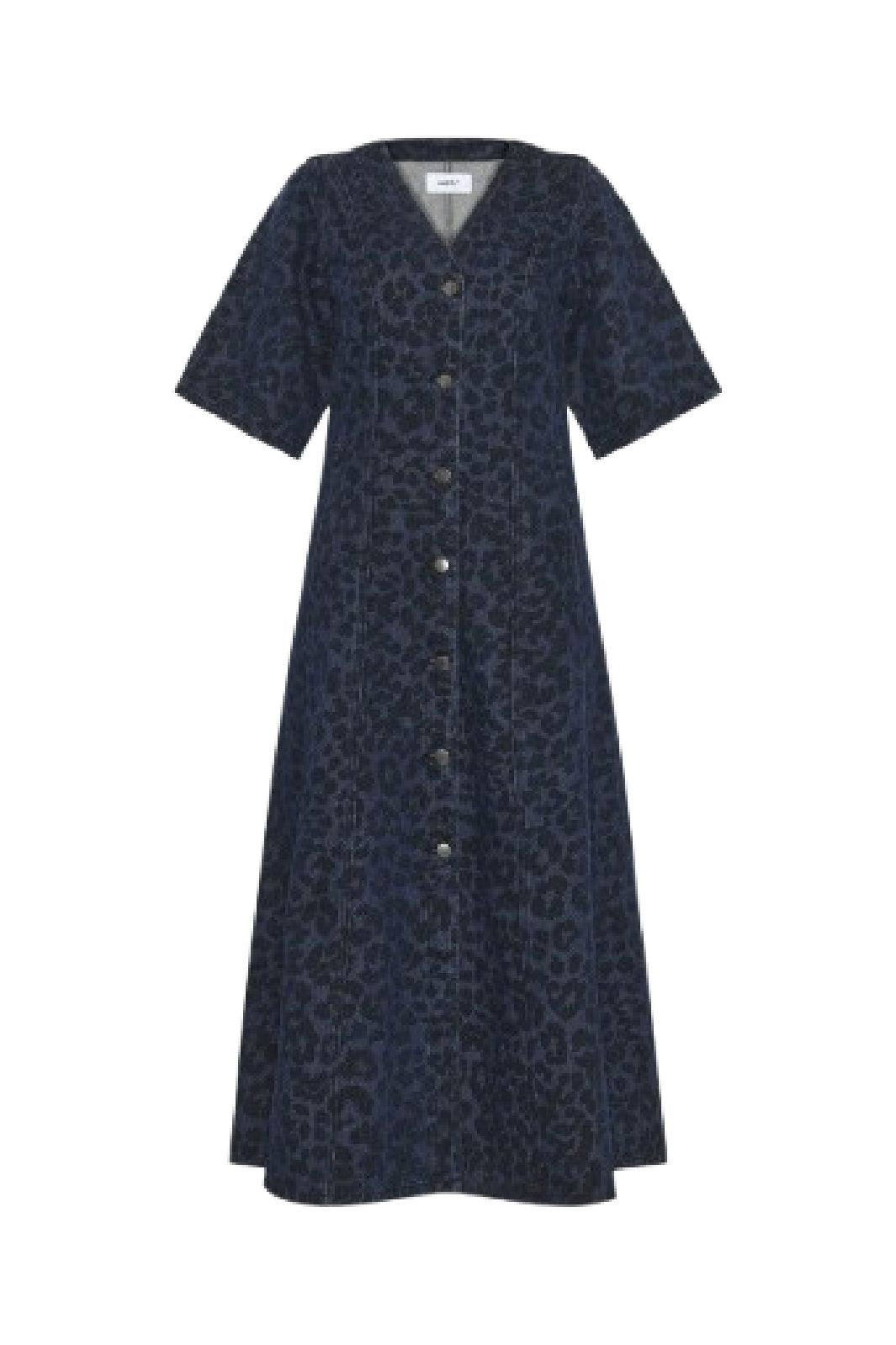 Moves by Minimum - Miriam Dress 4416 243314416 - 1003 - Dark Blue Kjoler