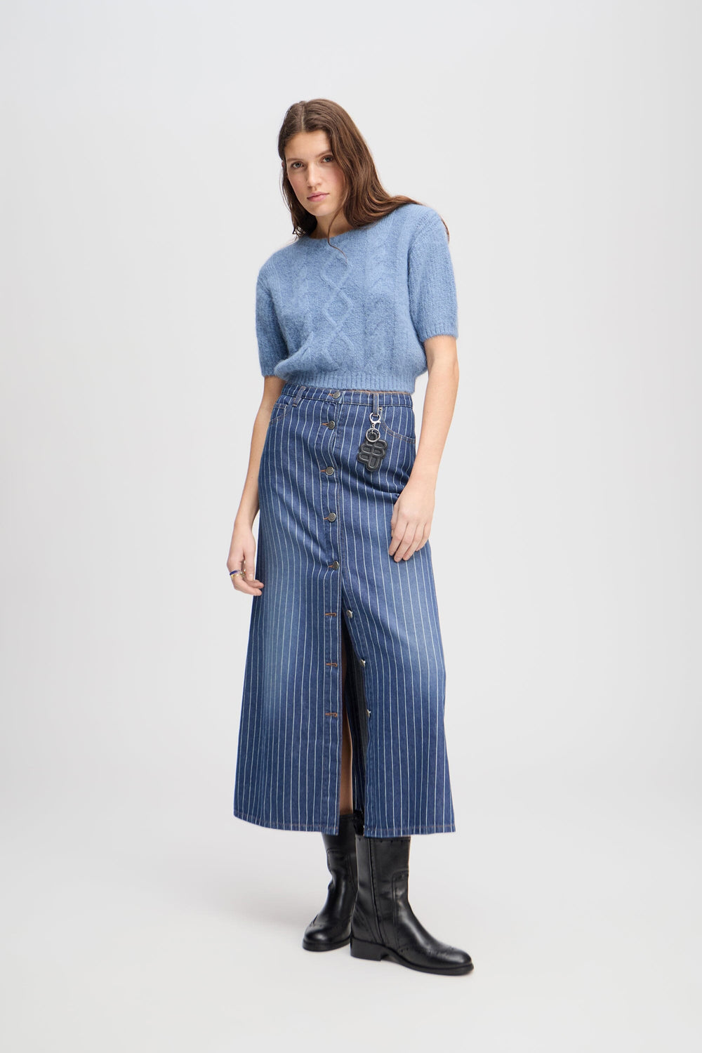 Munthe - Livono 253123825316 - 37 - Indigo Nederdele