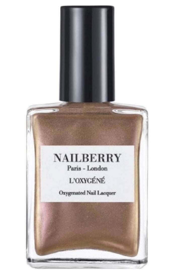 Nailberry - NAILBERRY Stargazer - Iridescent Rose-Gold Neglelak