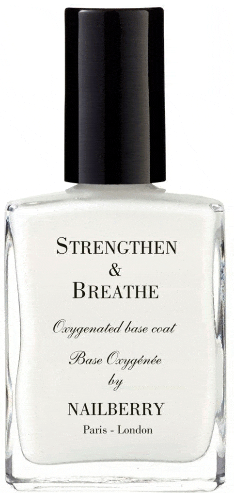 Nailberry - Strengthen & Breathe Base Coat 15 ml - Neglelak/olie Neglelak