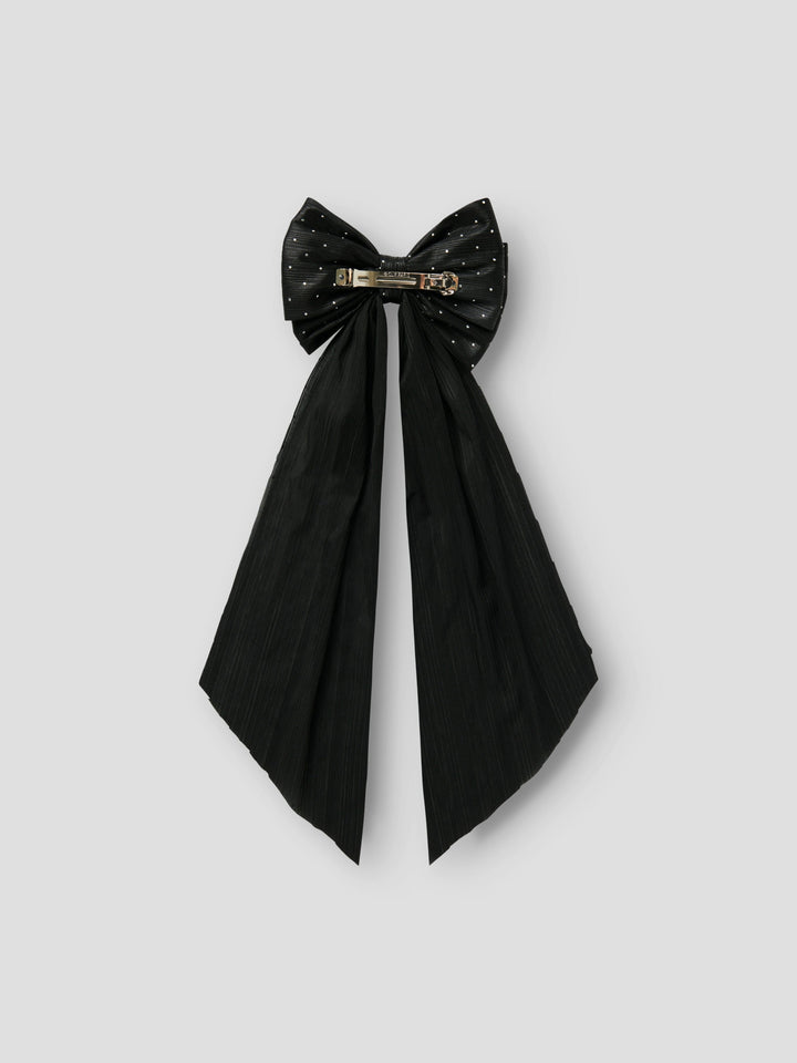 Name It - Nkfriglitter Hairbow - 4887887 Black Hårbånd