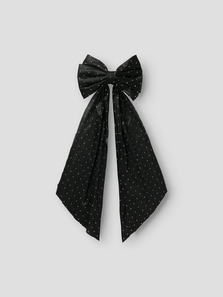 Name It - Nkfriglitter Hairbow - 4887887 Black Hårbånd