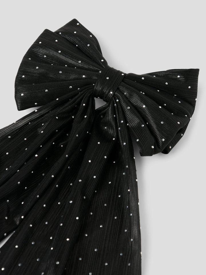 Name It - Nkfriglitter Hairbow - 4887887 Black Hårbånd
