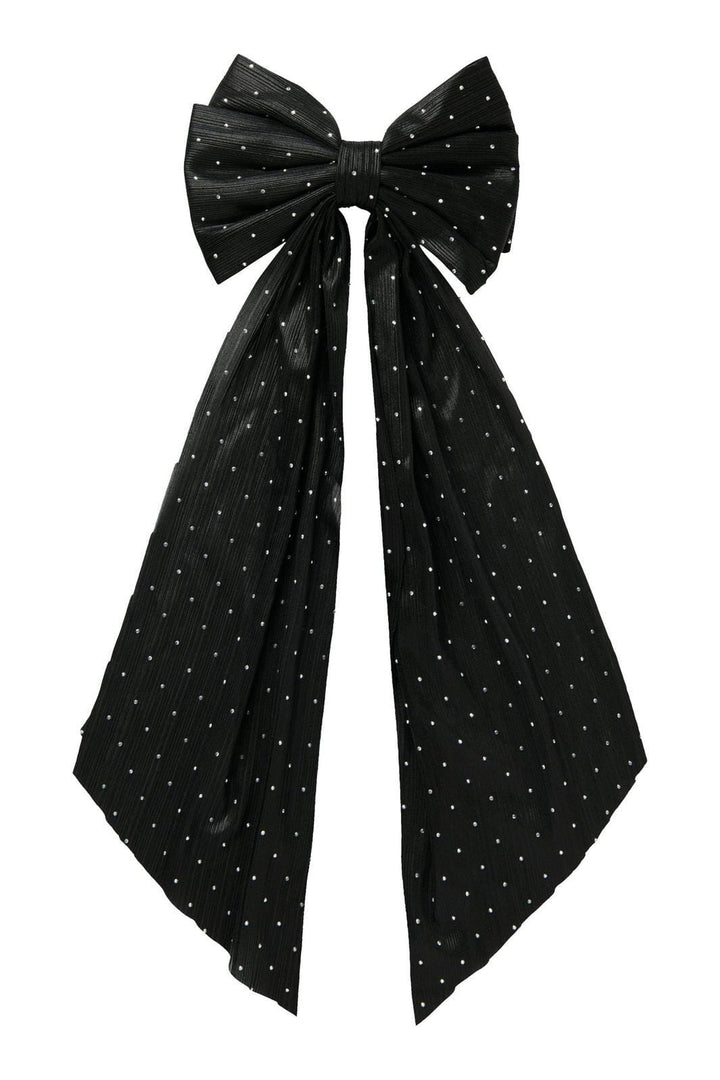 Name It - Nkfriglitter Hairbow - 4887887 Black Hårbånd
