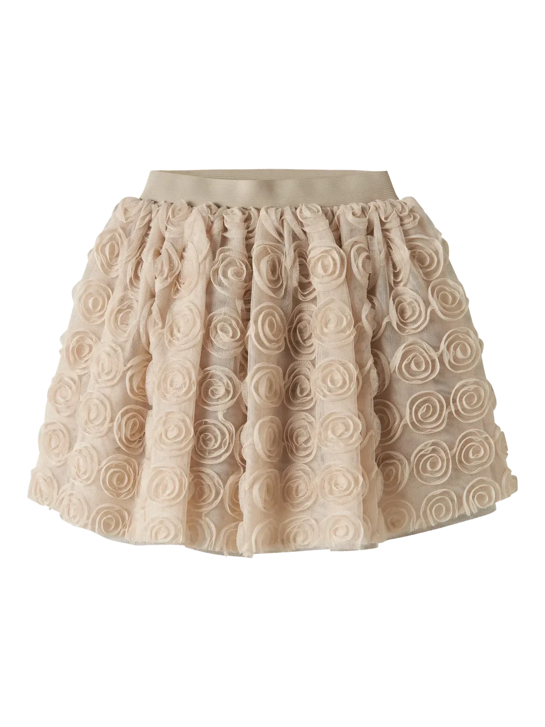Name It - Nmfsykia Tulle Skirt - 4888973 Cement Nederdele