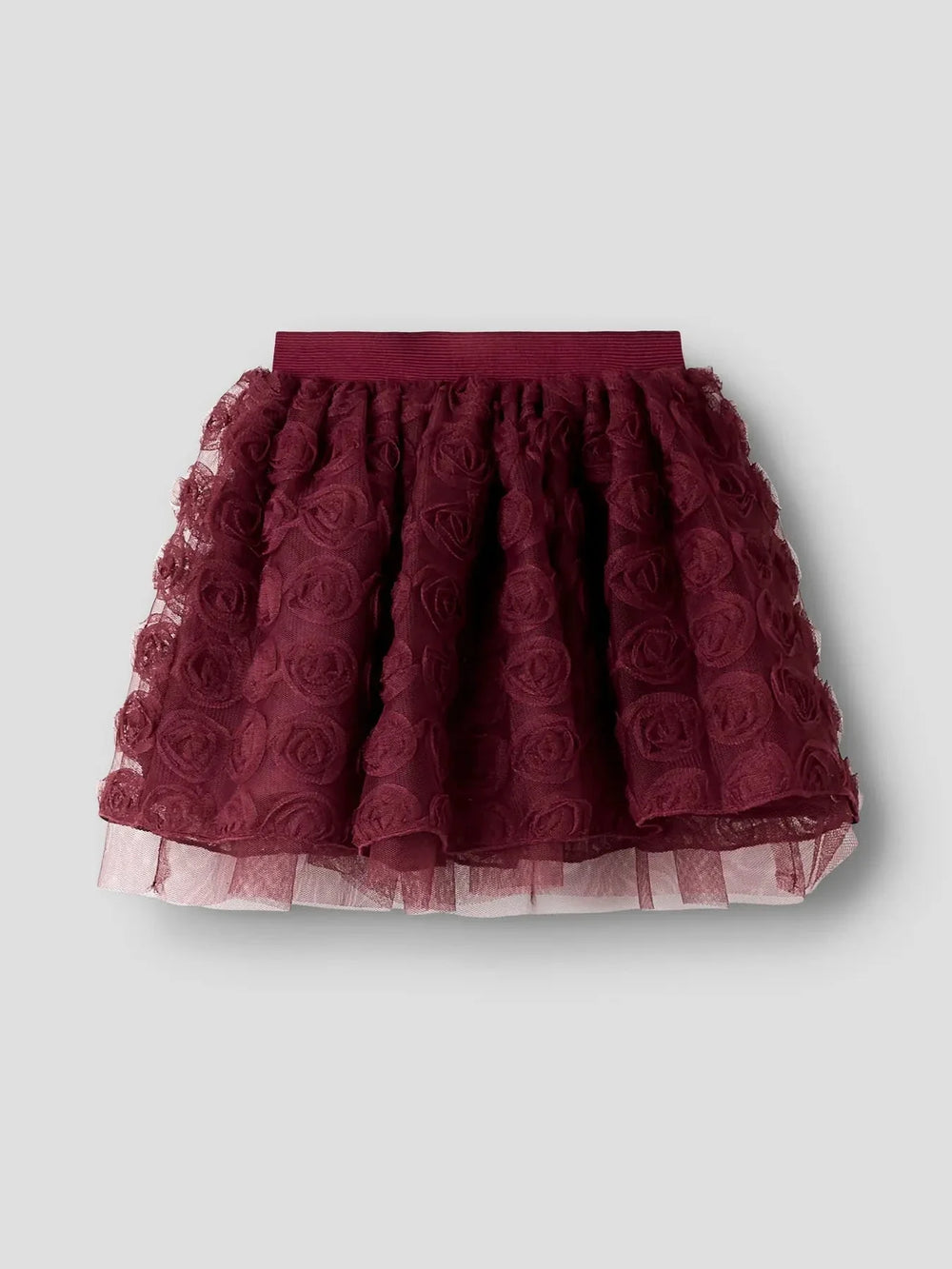 Name It - Nmfsykia Tulle Skirt - 4888974 Burgundy Nederdele