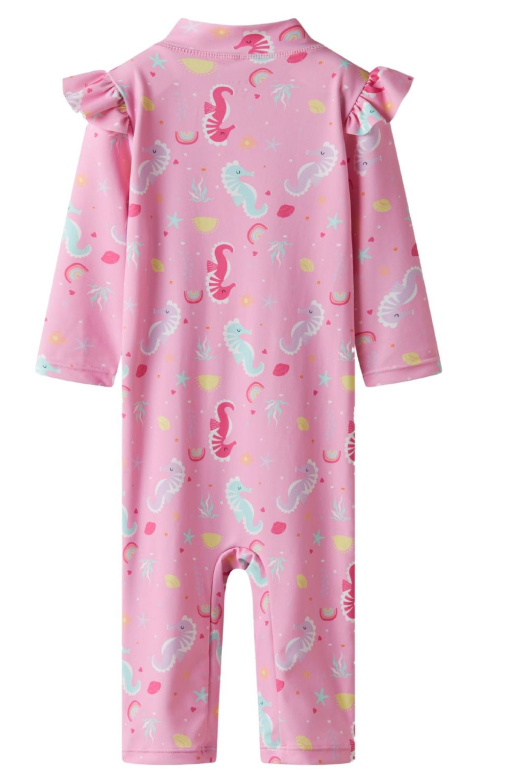 Name It - Nmfzila 3/4 Uv Swimsuit - 4686027 Pink Frosting Badedragter