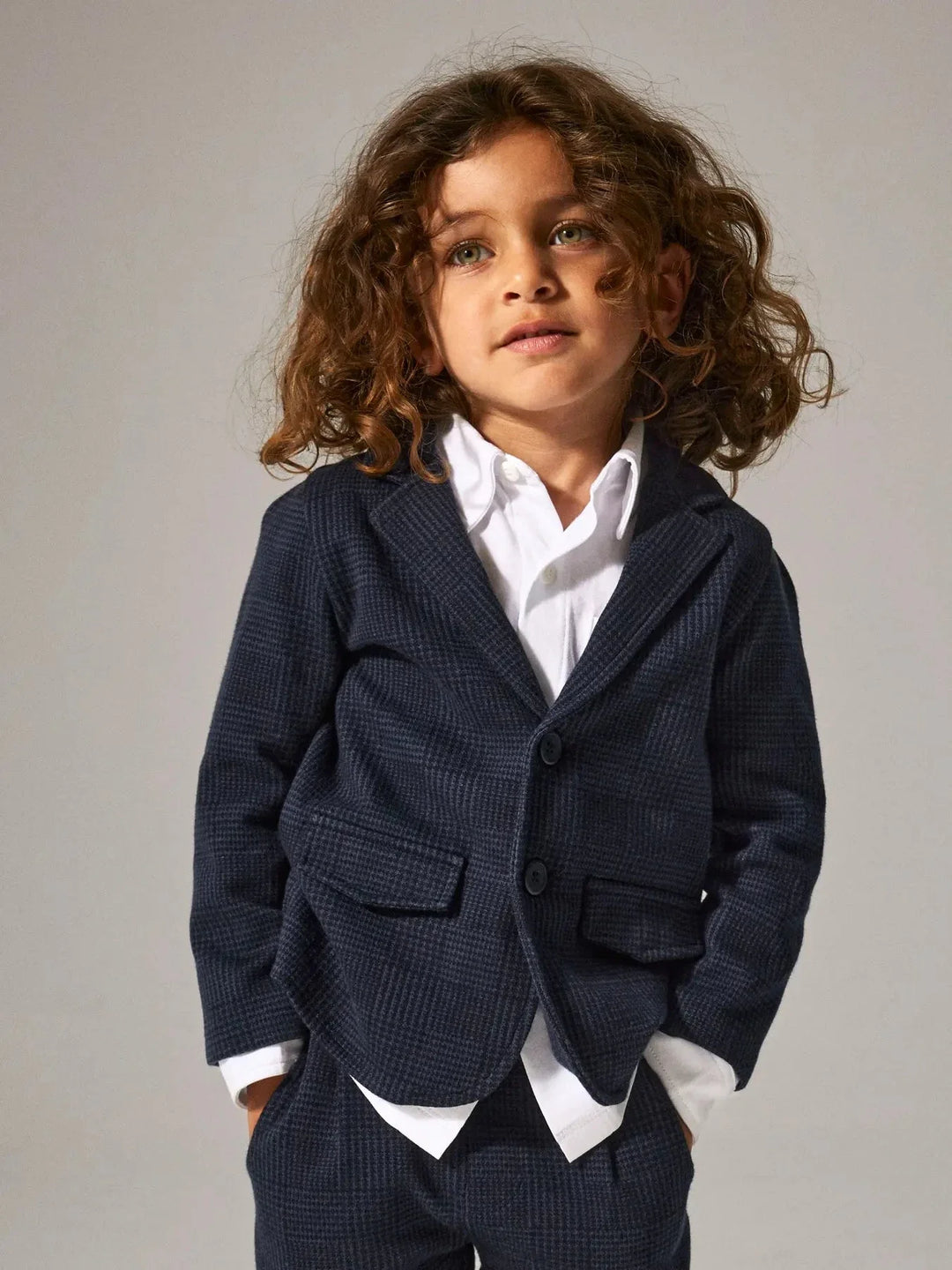 Name It - Nmmronalo Ls Jersey Shirt - 4874456 Bright White Skjorter