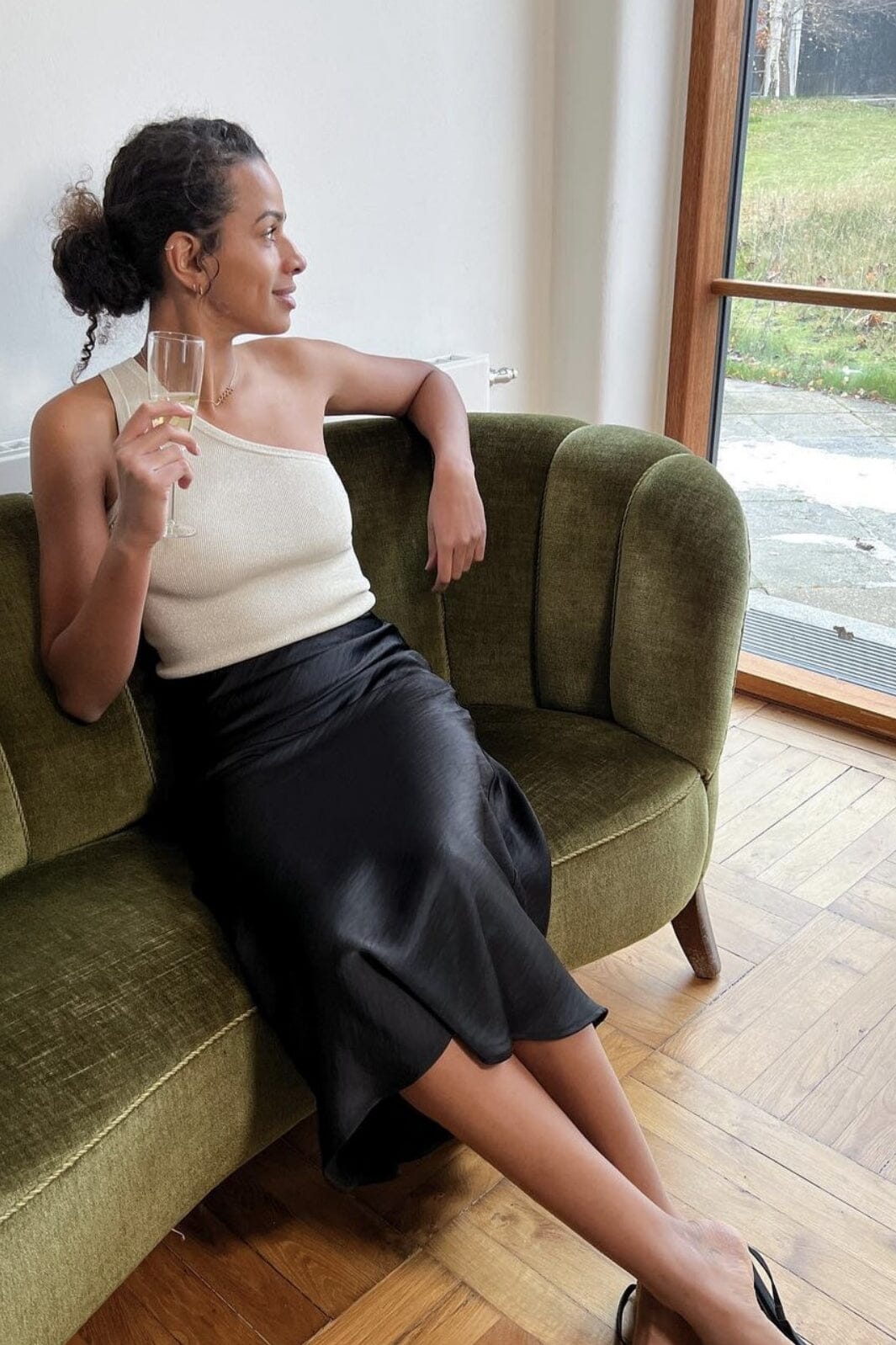 Neo Noir - Bovary Skirt - Black Nederdele